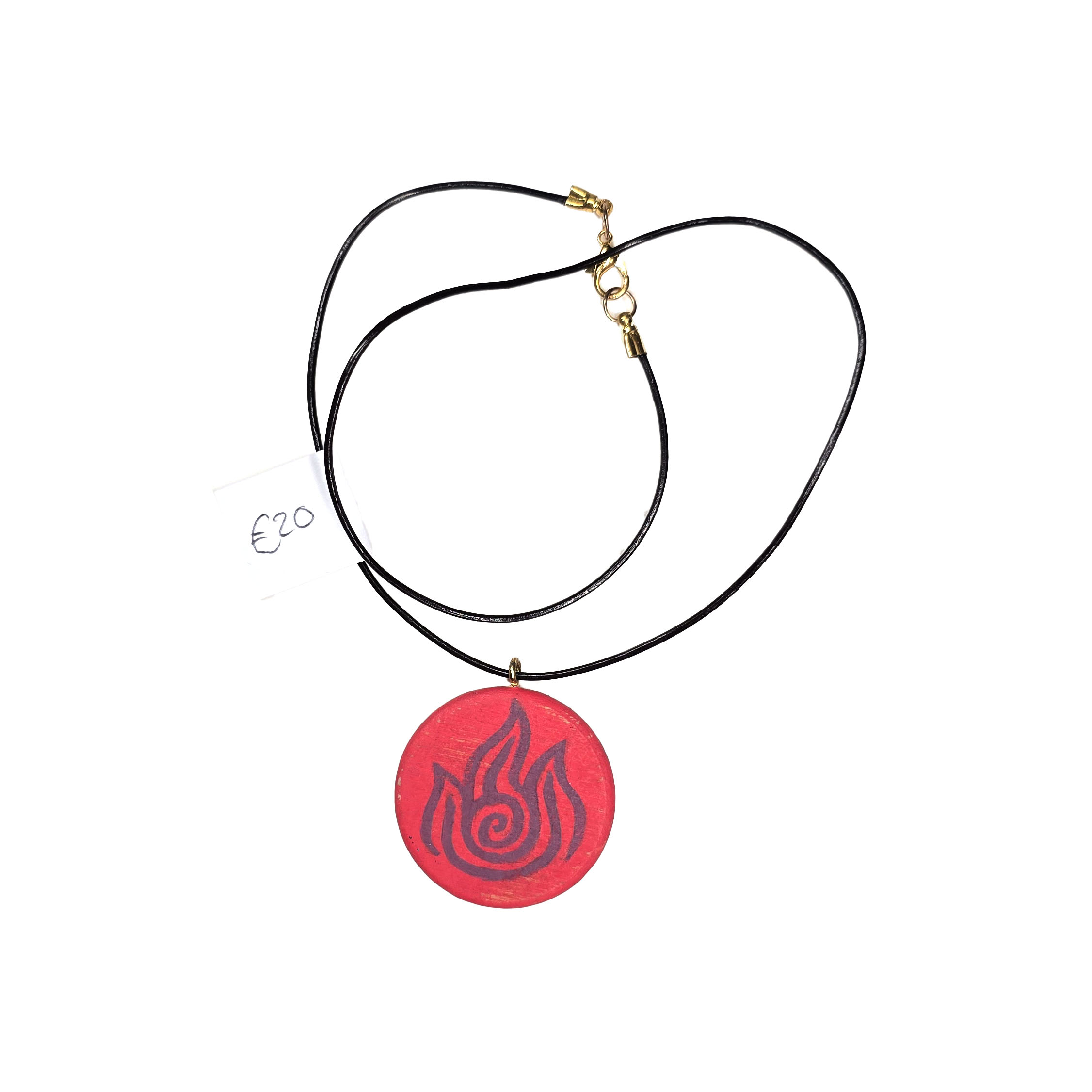 ATLA fire element -  Handmade, old looking but new, Necklace