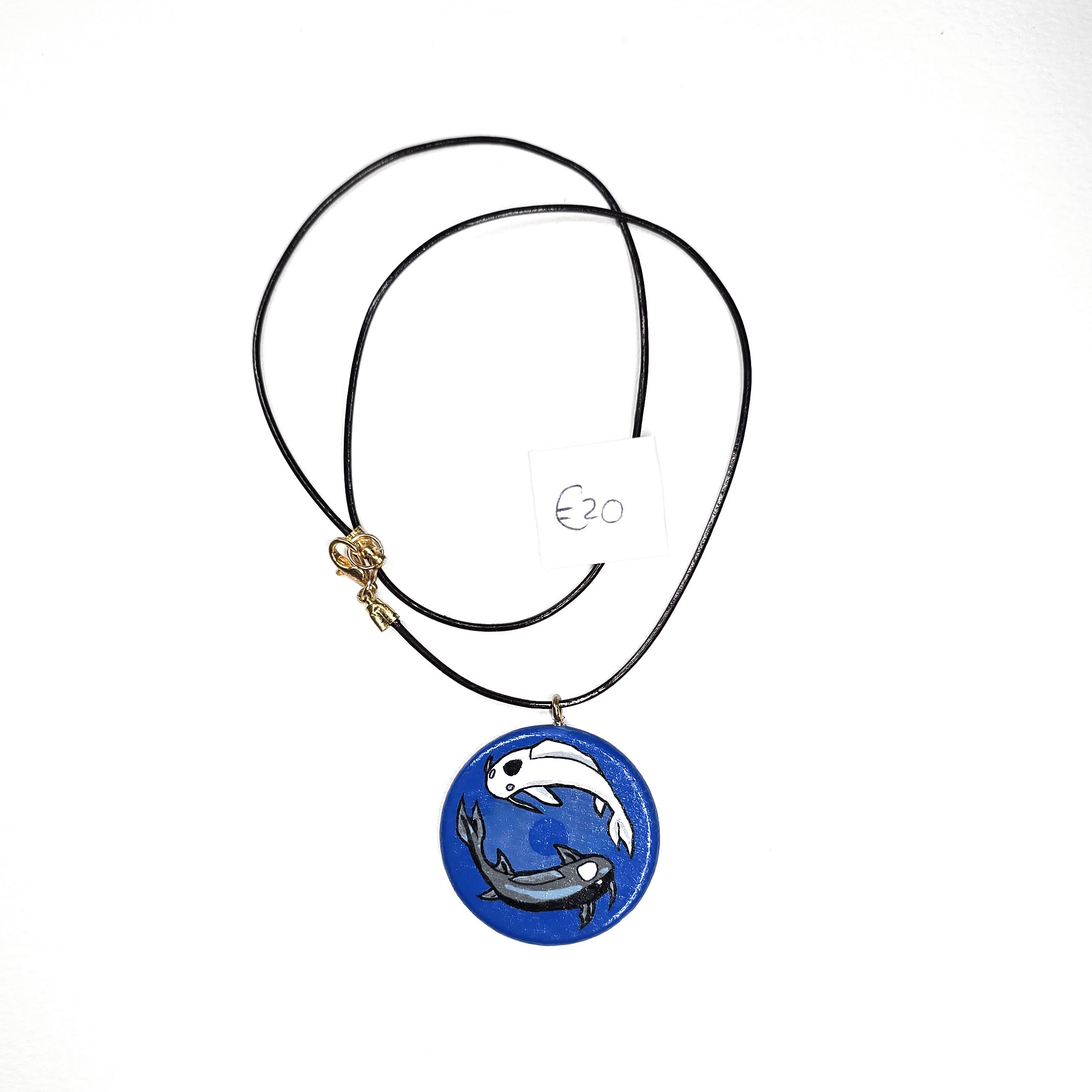 ATLA Ying Yang Spirit -  Handmade, old looking but new, Necklace