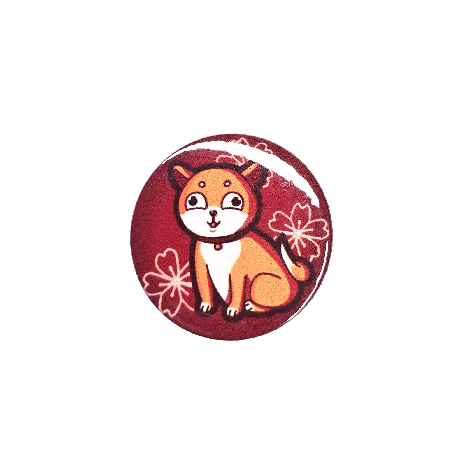 Derpy Shiba - Button