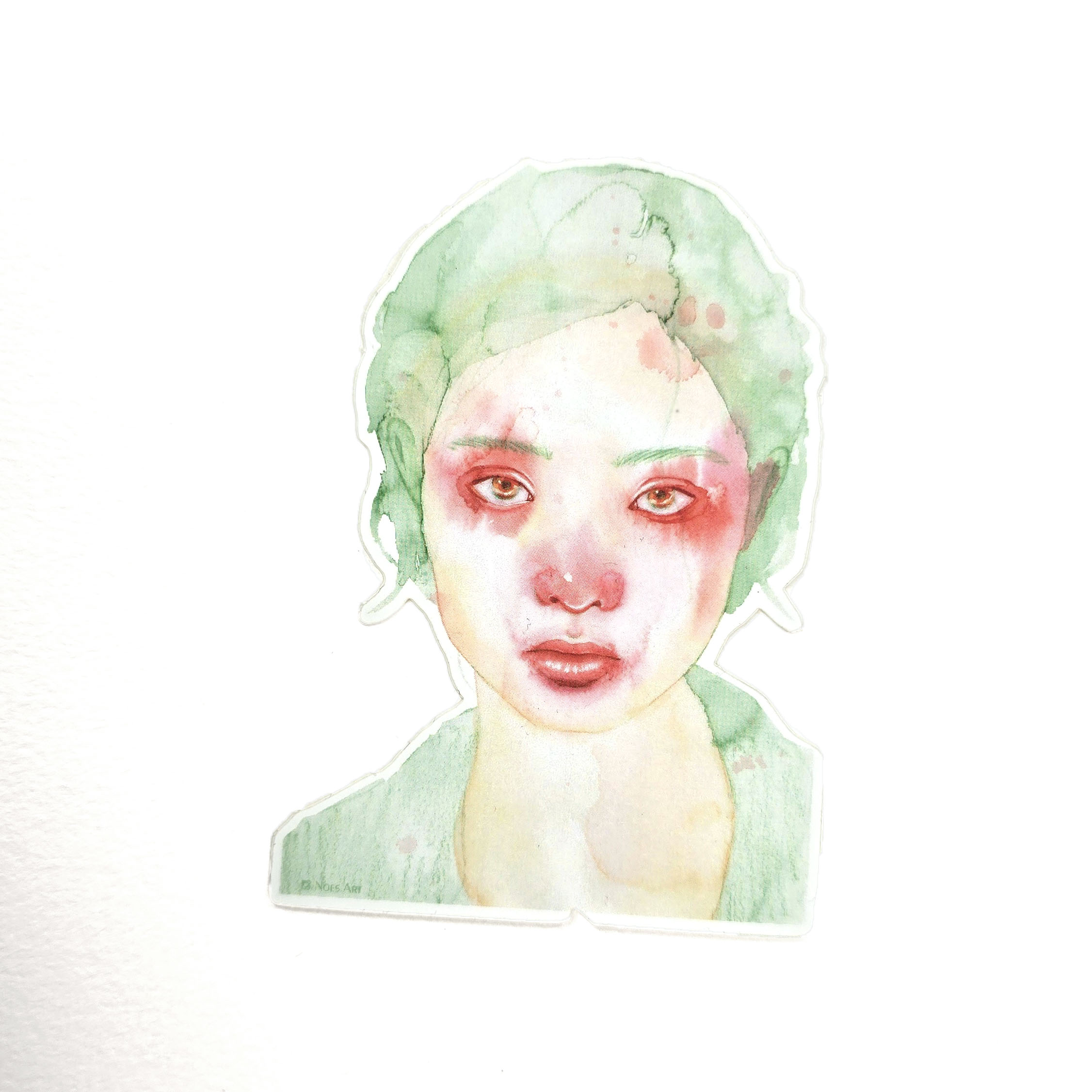 Emerald - Art sticker