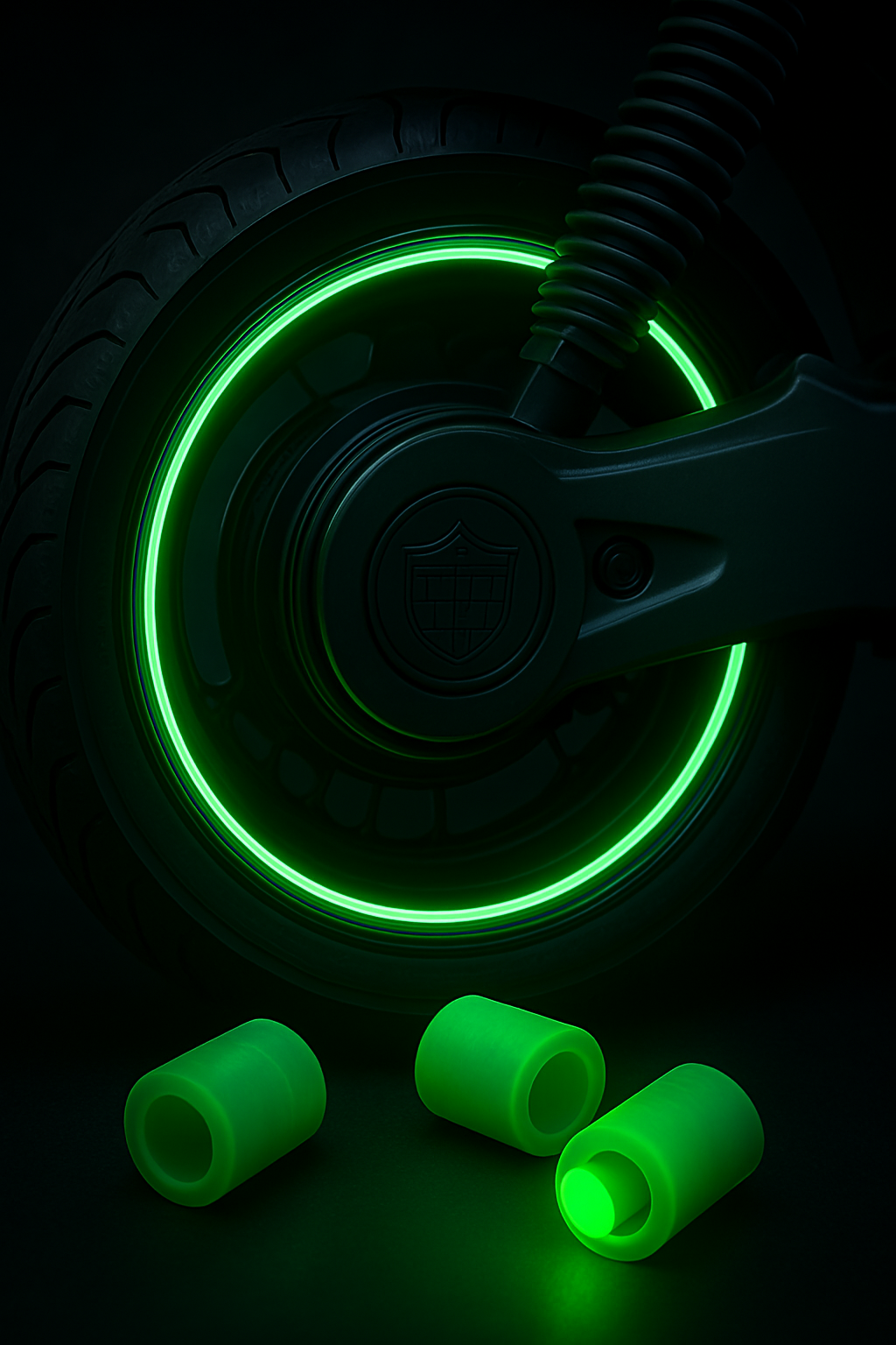 TAPAS PLÁSTICA LUMINOSA NITRÓGENO PARA VÁLVULA