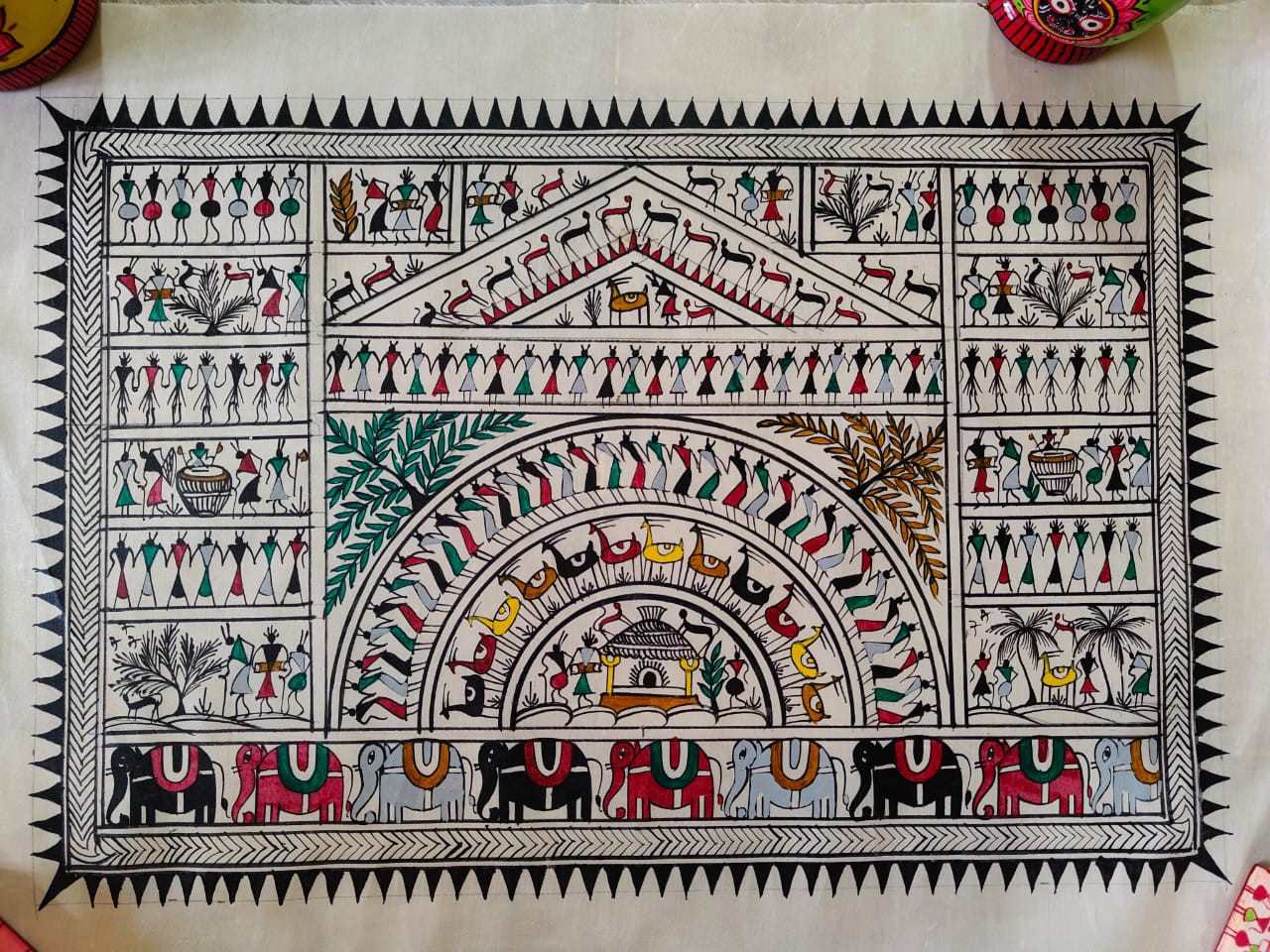 Traditional Madhubani Art 