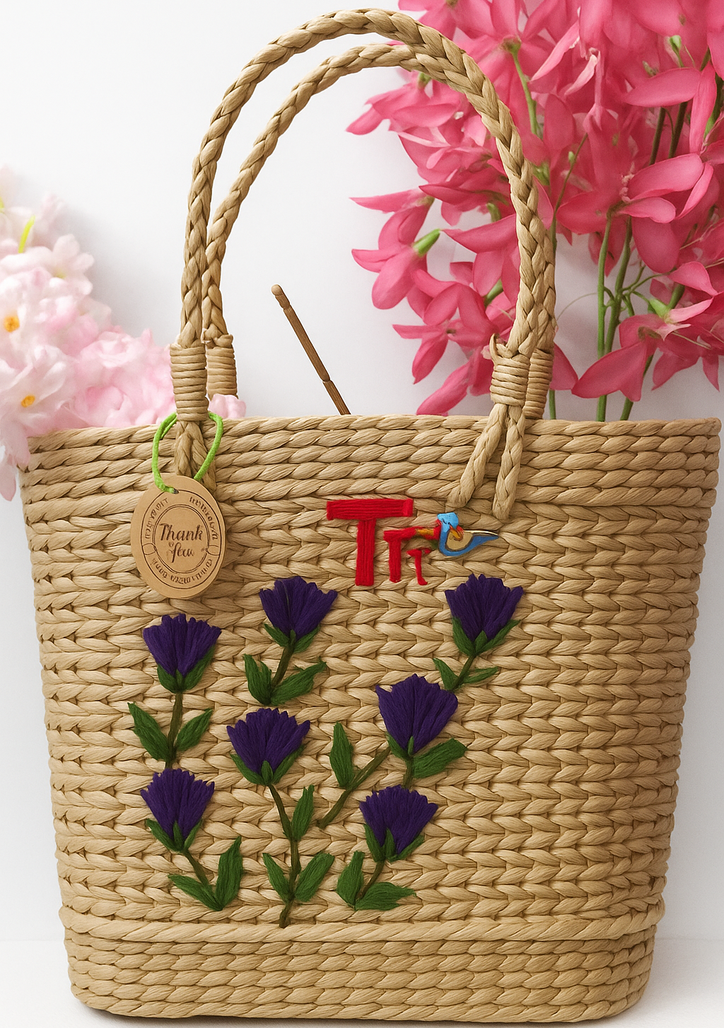 Eco-friendly handcrafted stylish fashionable 'Kauna Grass Bags' for those who cares for the planet earth.
