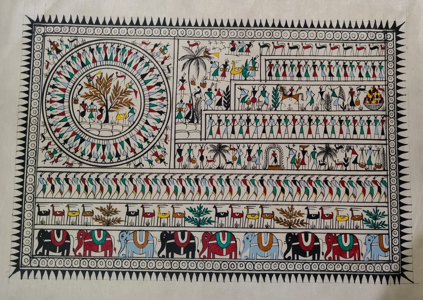 Traditional Madhubani Art 