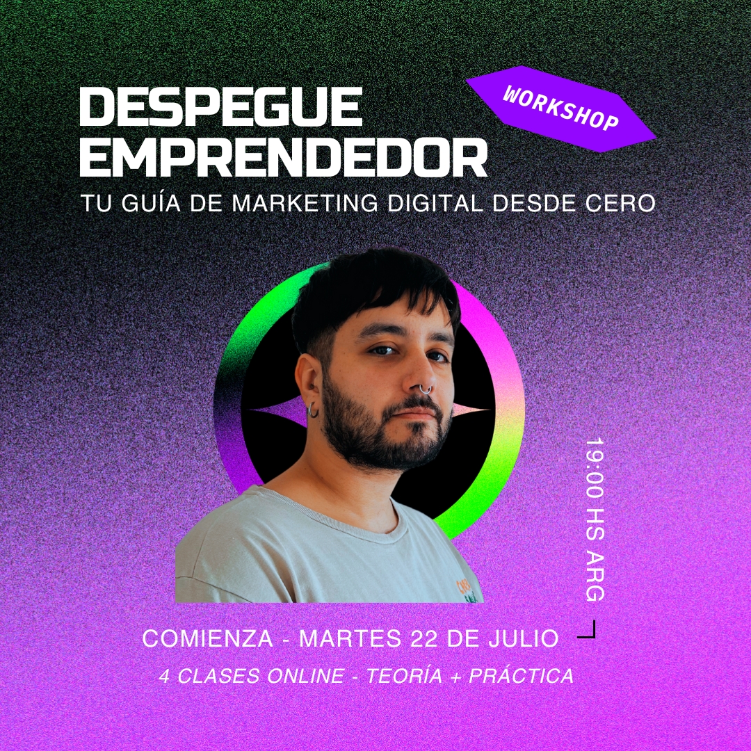 Despegue emprendedor - Workshop online