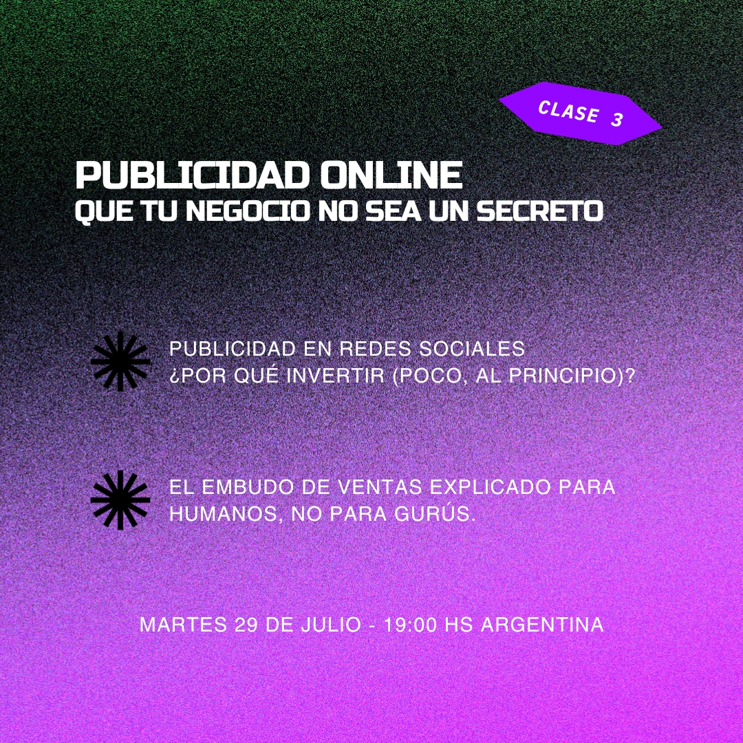 Despegue emprendedor - Workshop online