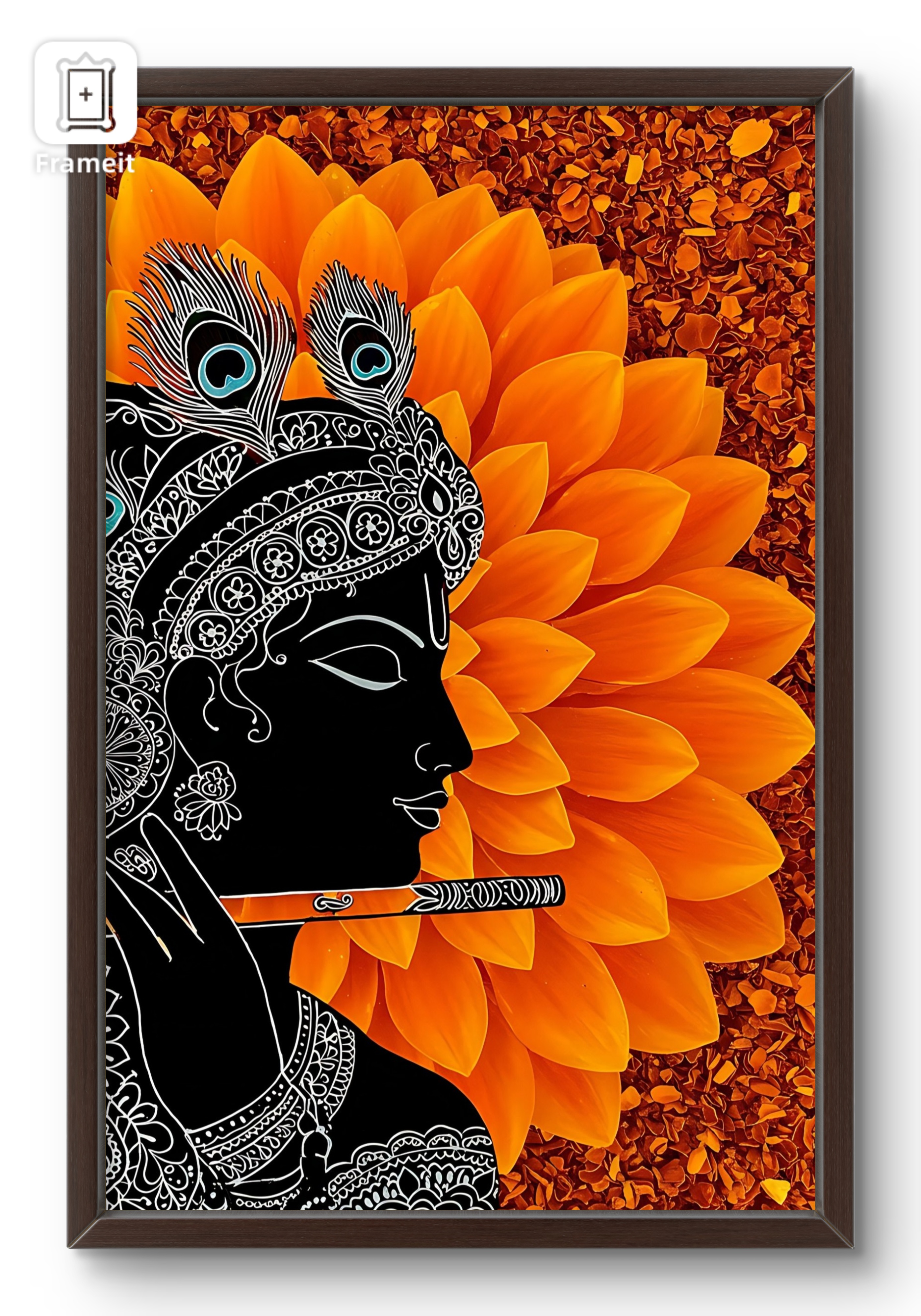 Shri Krishna Divine Art Frame