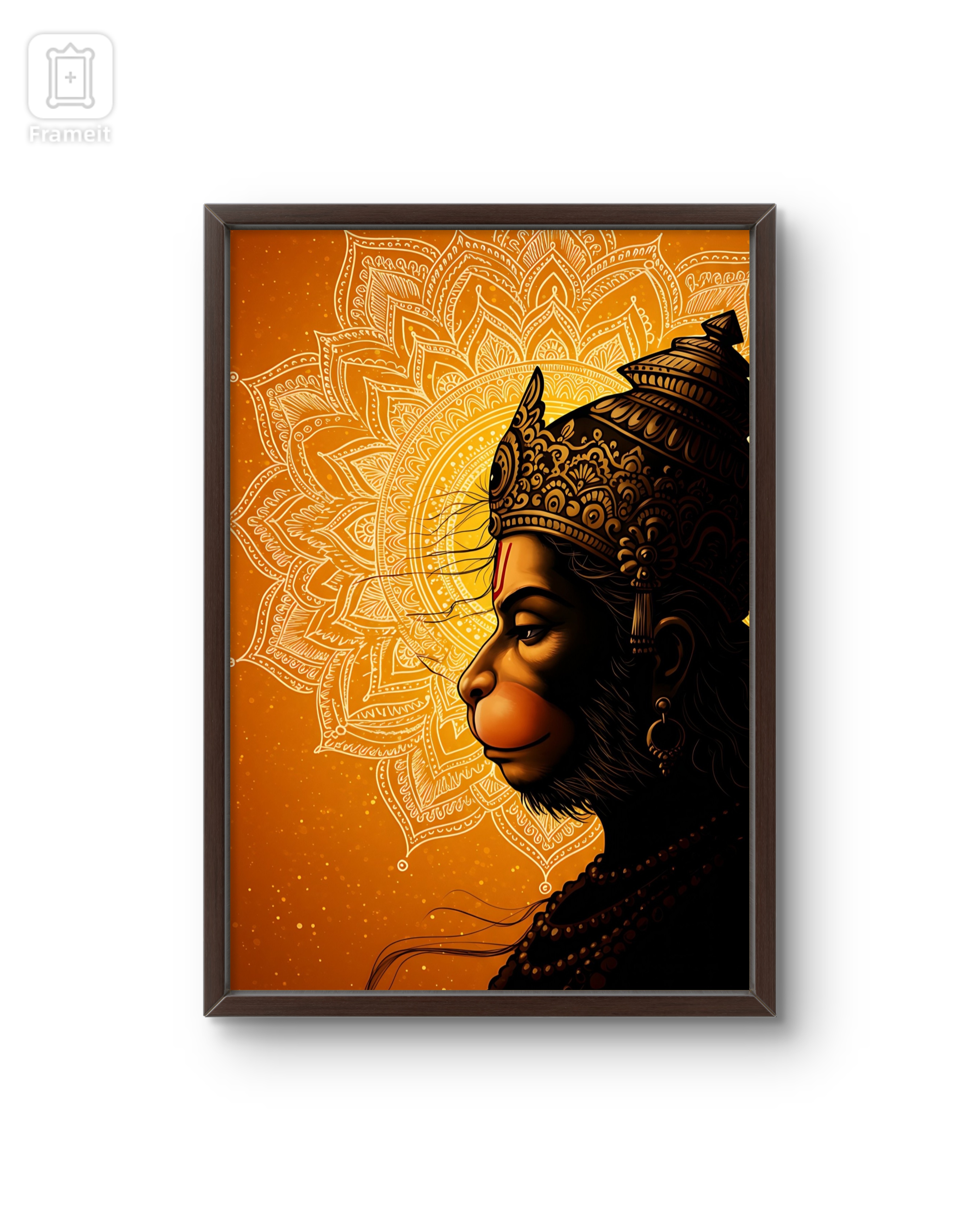 Divine Hanumanji Art Frame