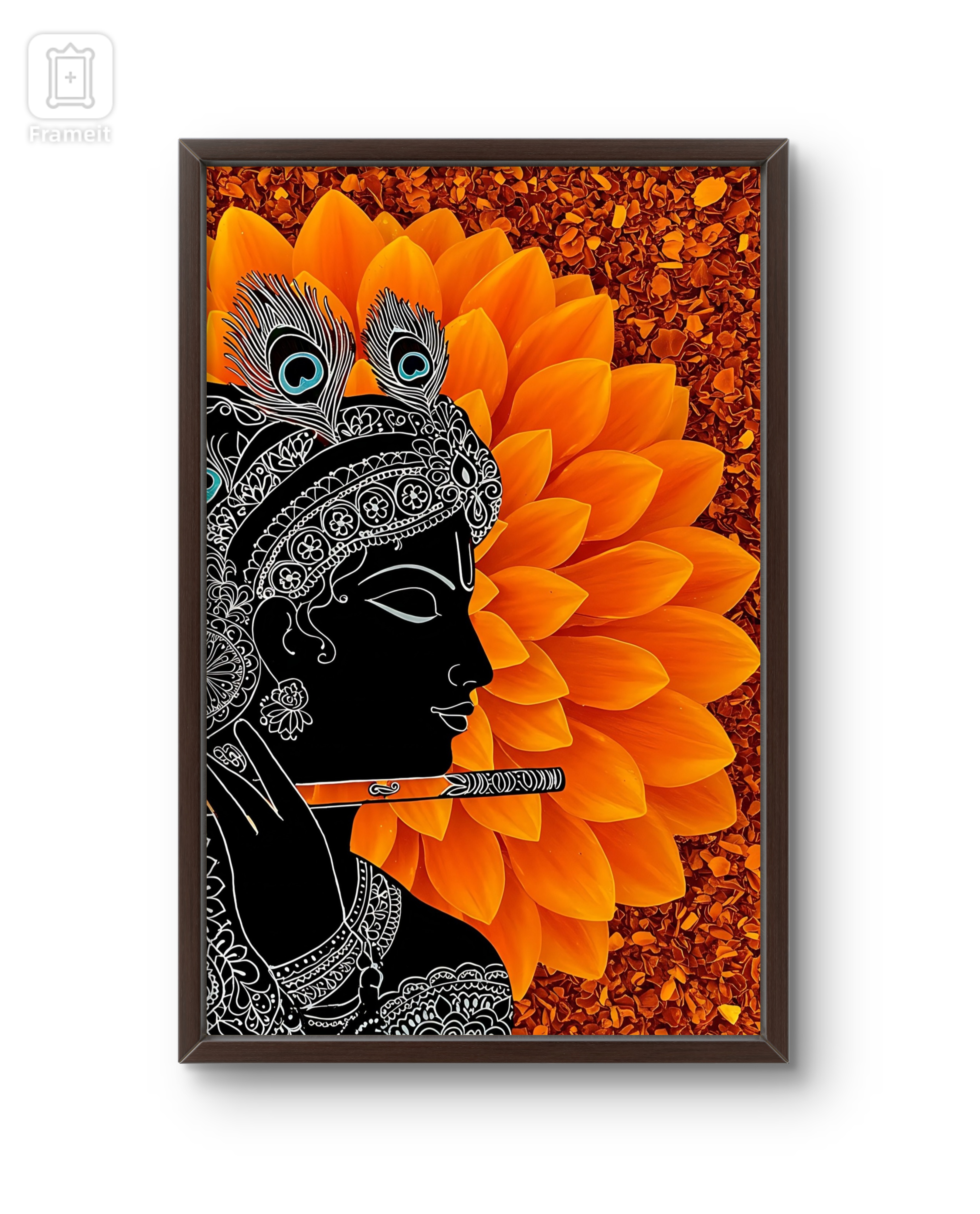 Shri Krishna Divine Art Frame