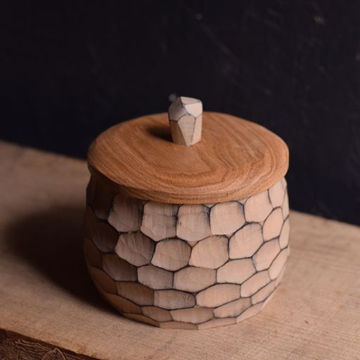 Medium Honeycomb Shrink Pot #20