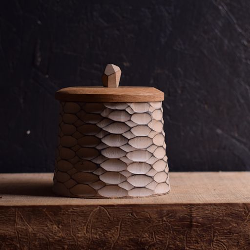 Medium Honeycomb Shrink Pot #12