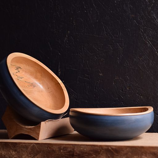 Spalted Beech Serving Bowl #1