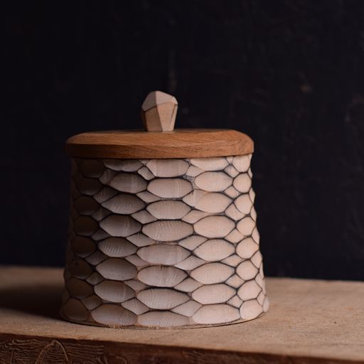 Medium Honeycomb Shrink Pot #12