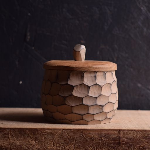 Medium Honeycomb Shrink Pot #20