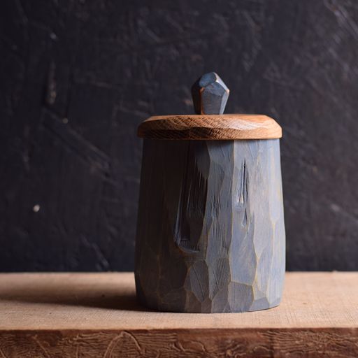 Medium Axed Shrink Pot #24