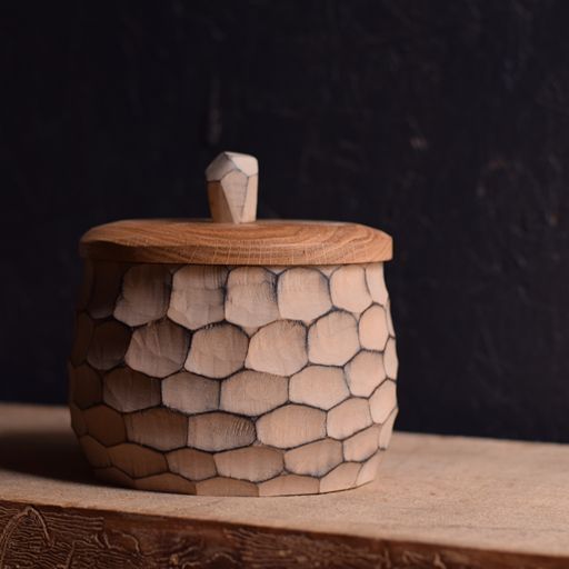 Medium Honeycomb Shrink Pot #20