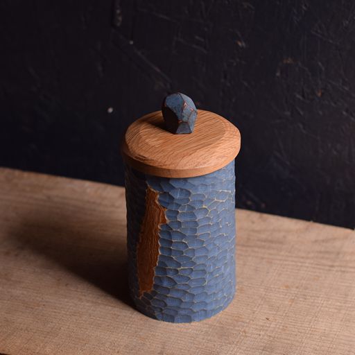 Tall Dimpled Shrink Pot #26