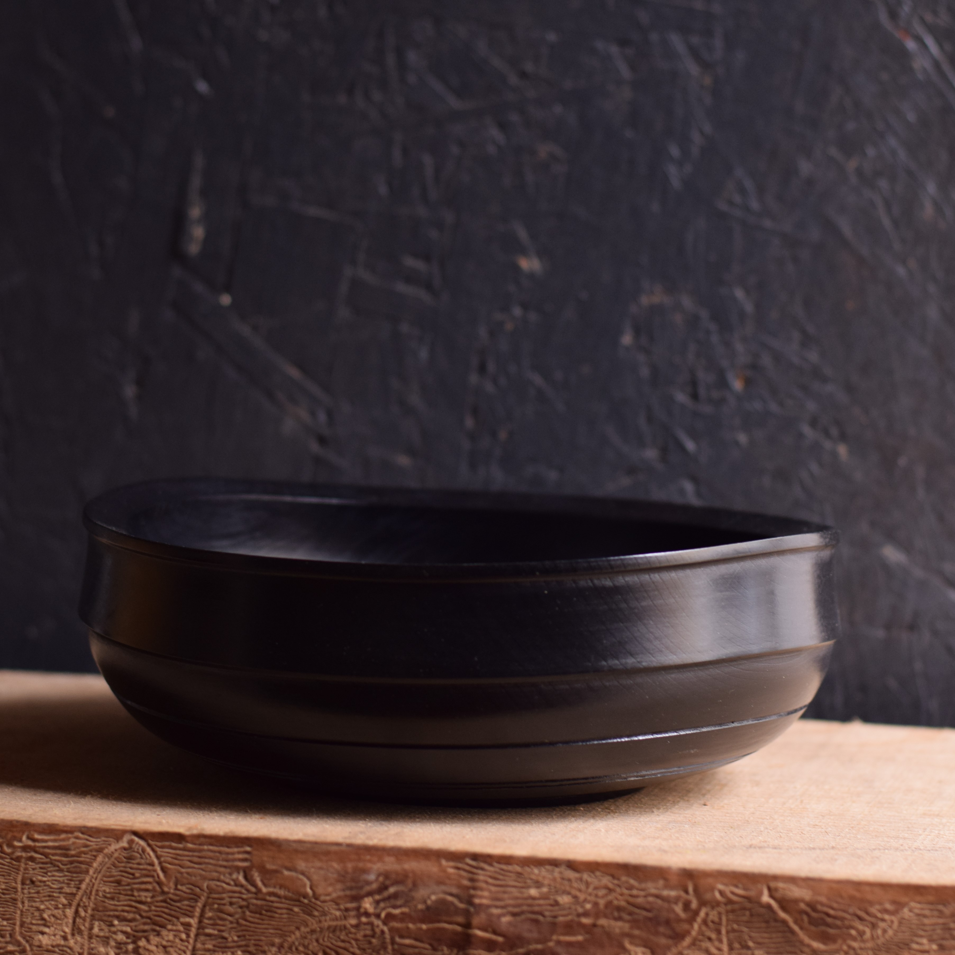 Large Ebonised Cherry Bowl #2