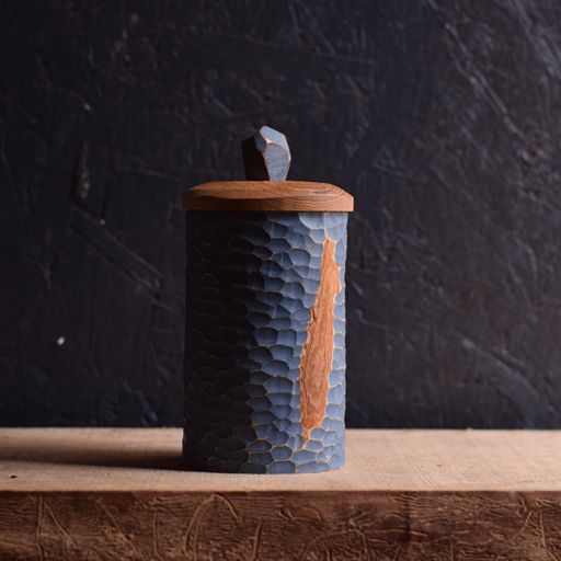 Tall Dimpled Shrink Pot #26