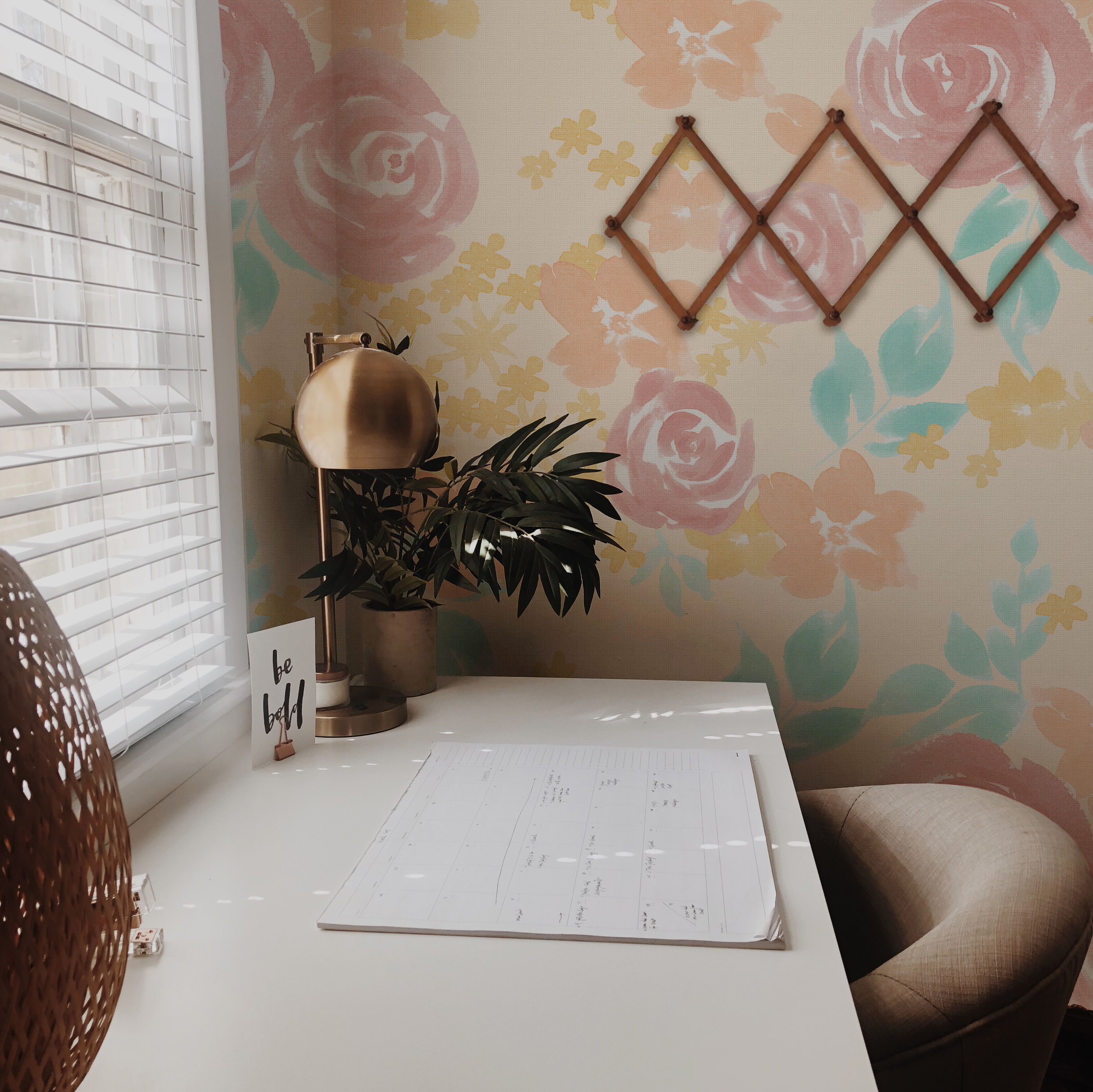 Goldenhour - Pastel Floral Pattern 