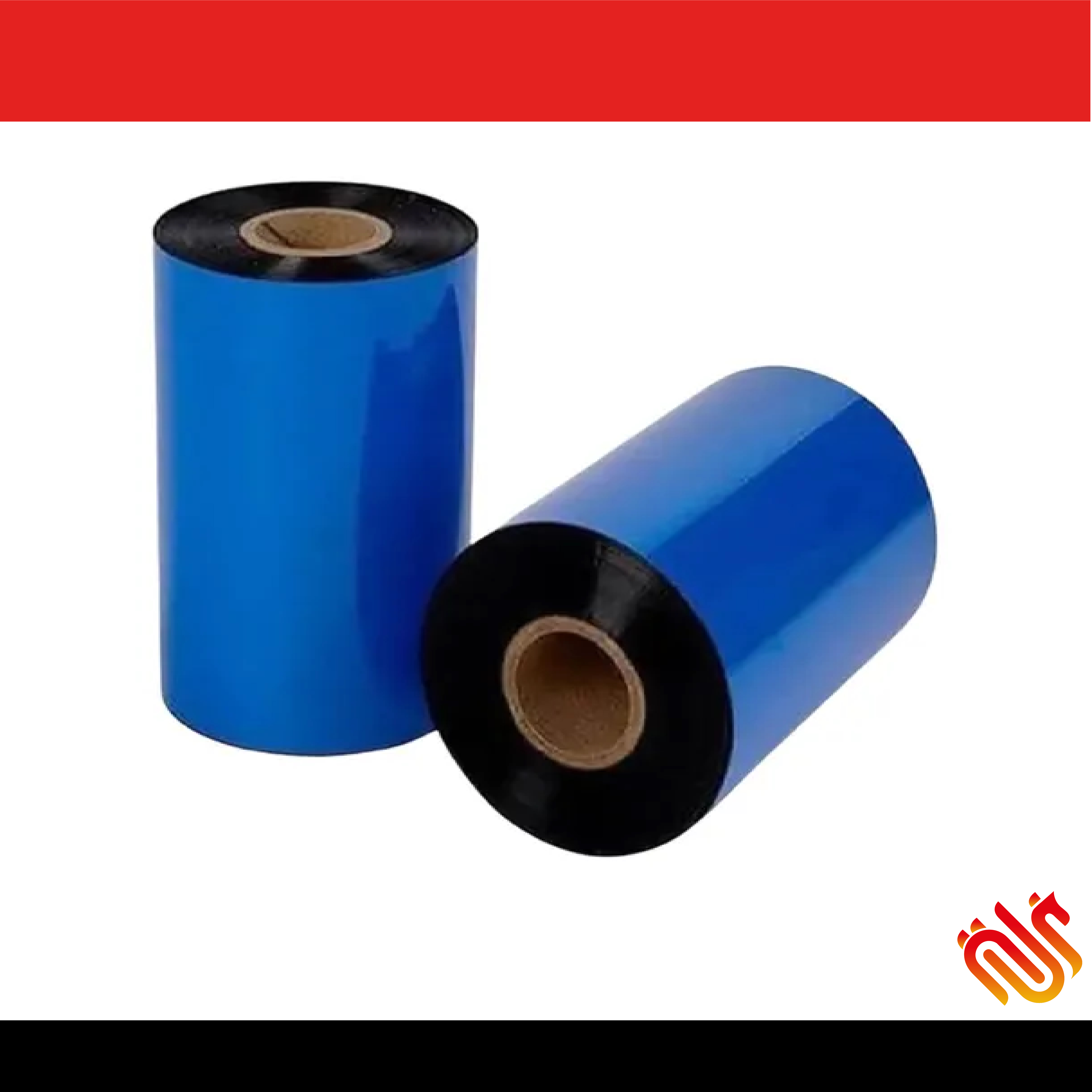 Rollo de Cinta Resina Negra de 110x300m Out