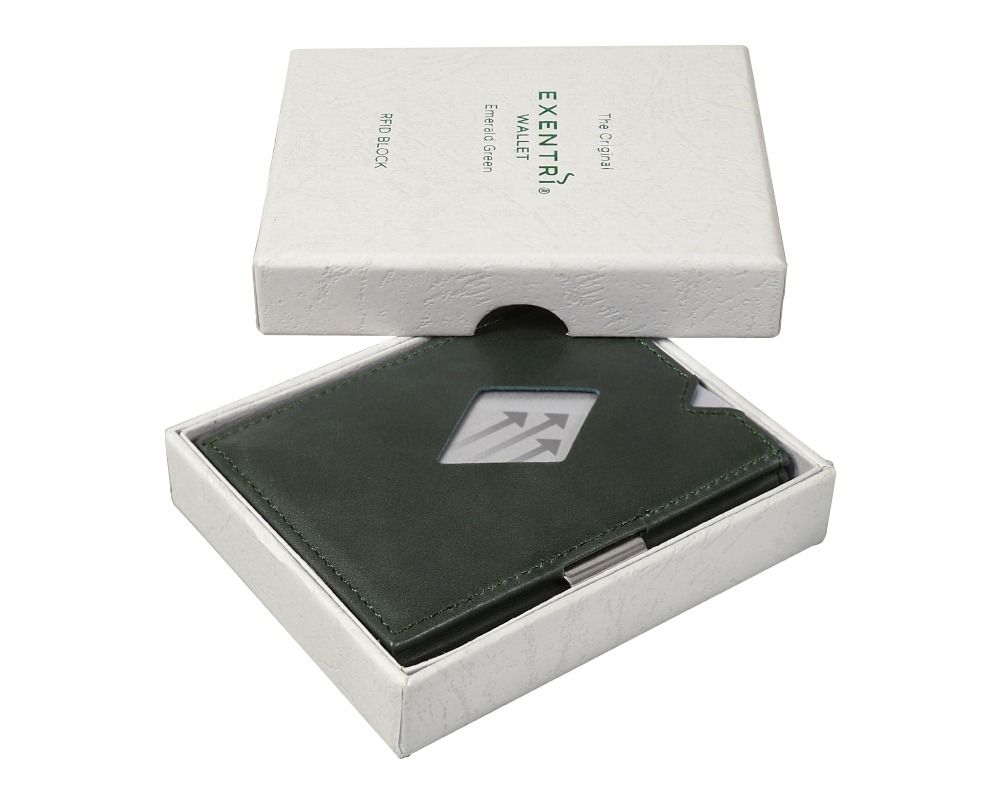 Exentri Wallet - Emerald Green