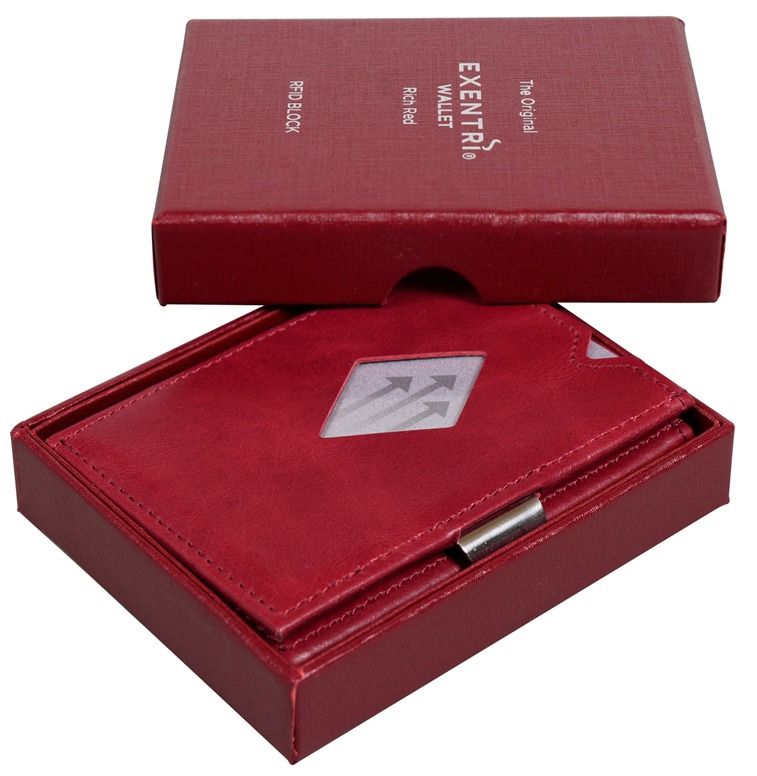 Exentri Wallet - Rich Red