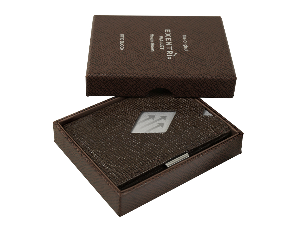Exentri Wallet - Mosaic Brown