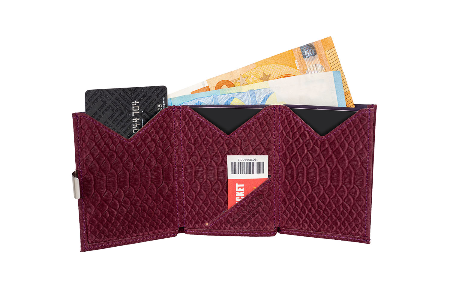 Exentri Wallet - Purple Cobra