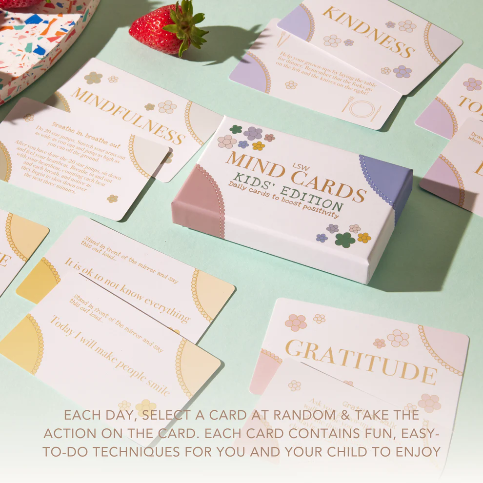 Mind Cards: Kids Edition - Mindfulness Gift For Children