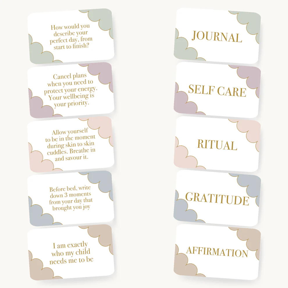 Mind Cards: New Mum Edition - Self Care Gift For New Moms