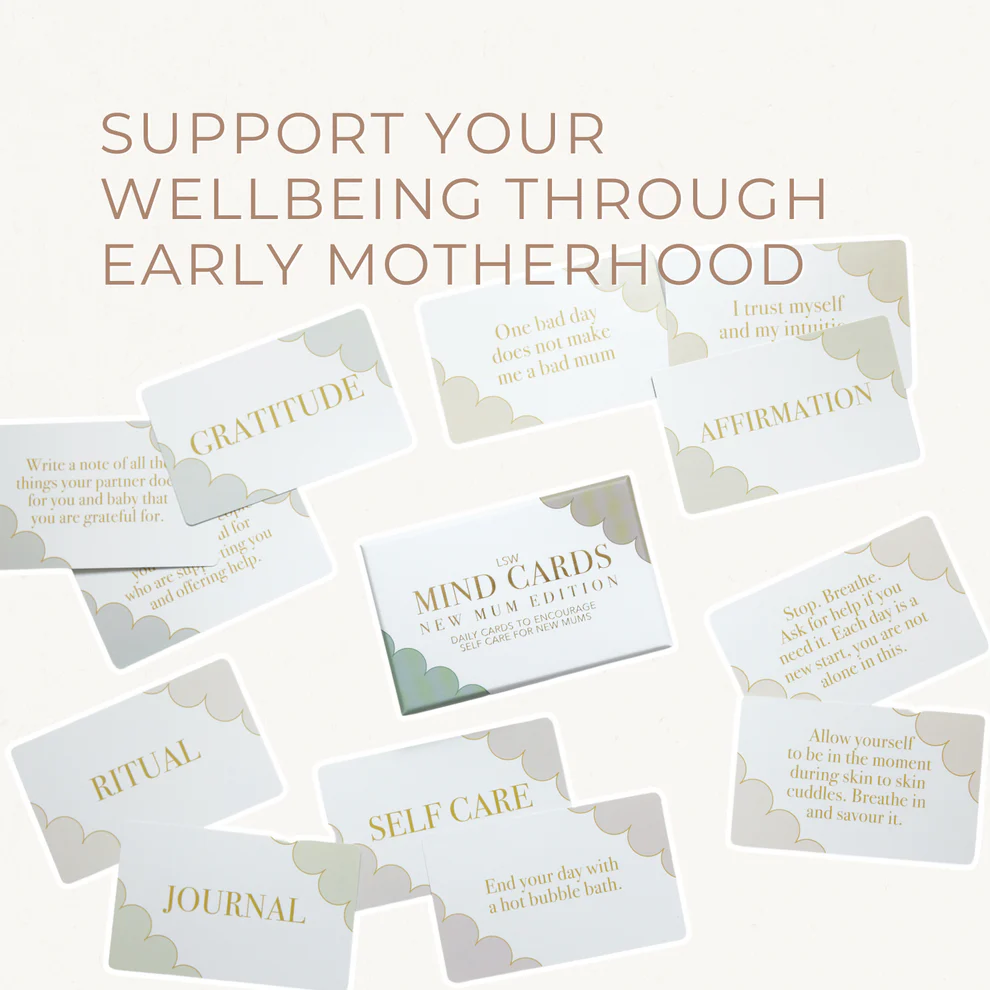 Mind Cards: New Mum Edition - Self Care Gift For New Moms