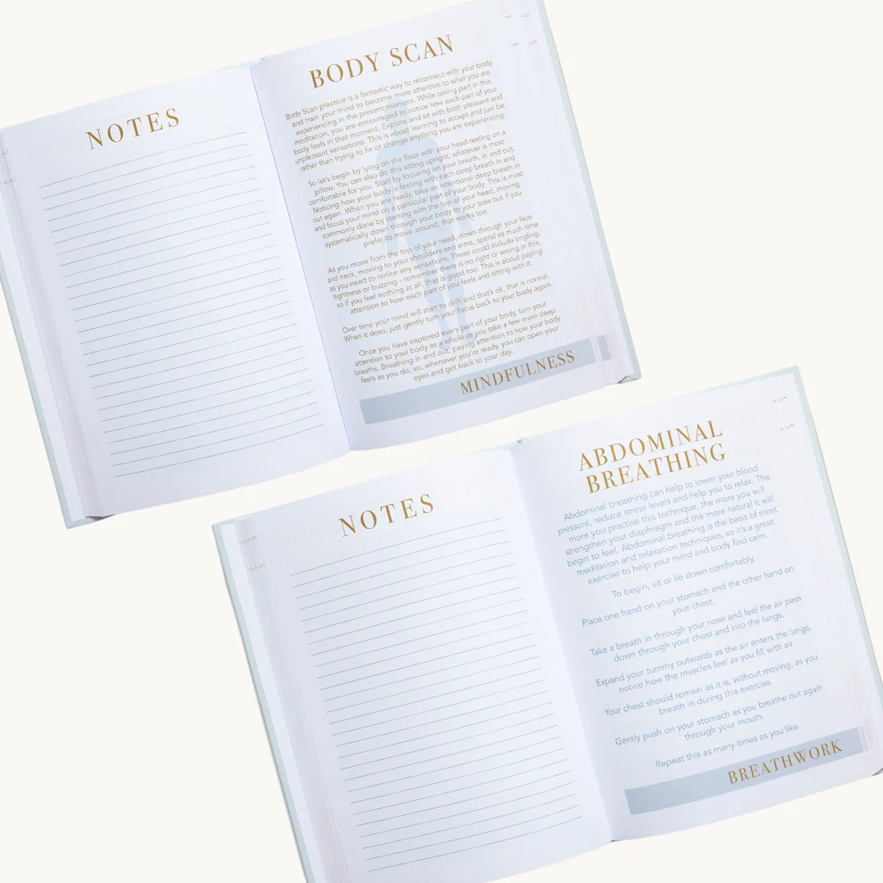 Mind Notes: Wellbeing & Gratitude Journal - Self Care Gift