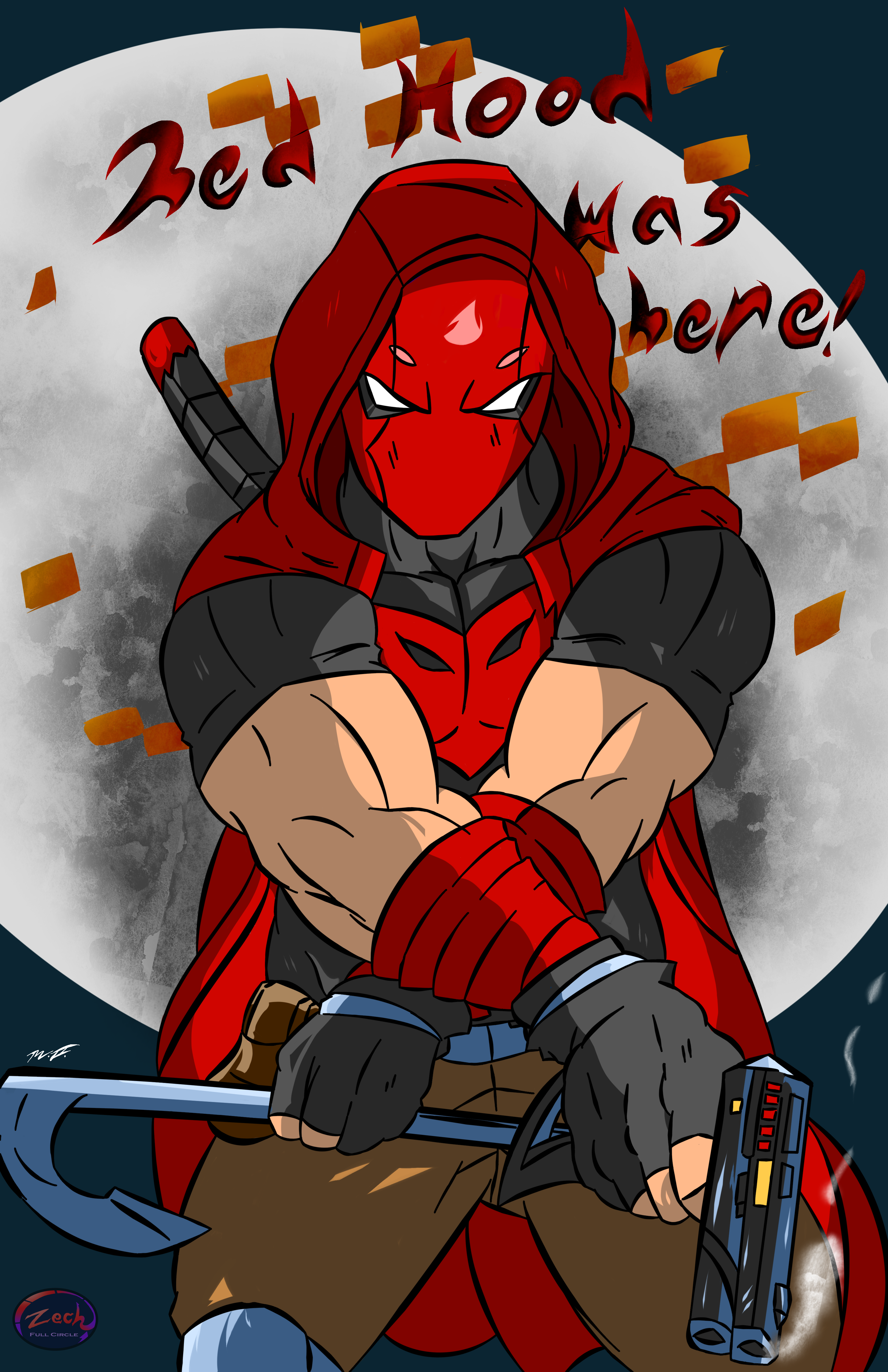Red Hood was here!