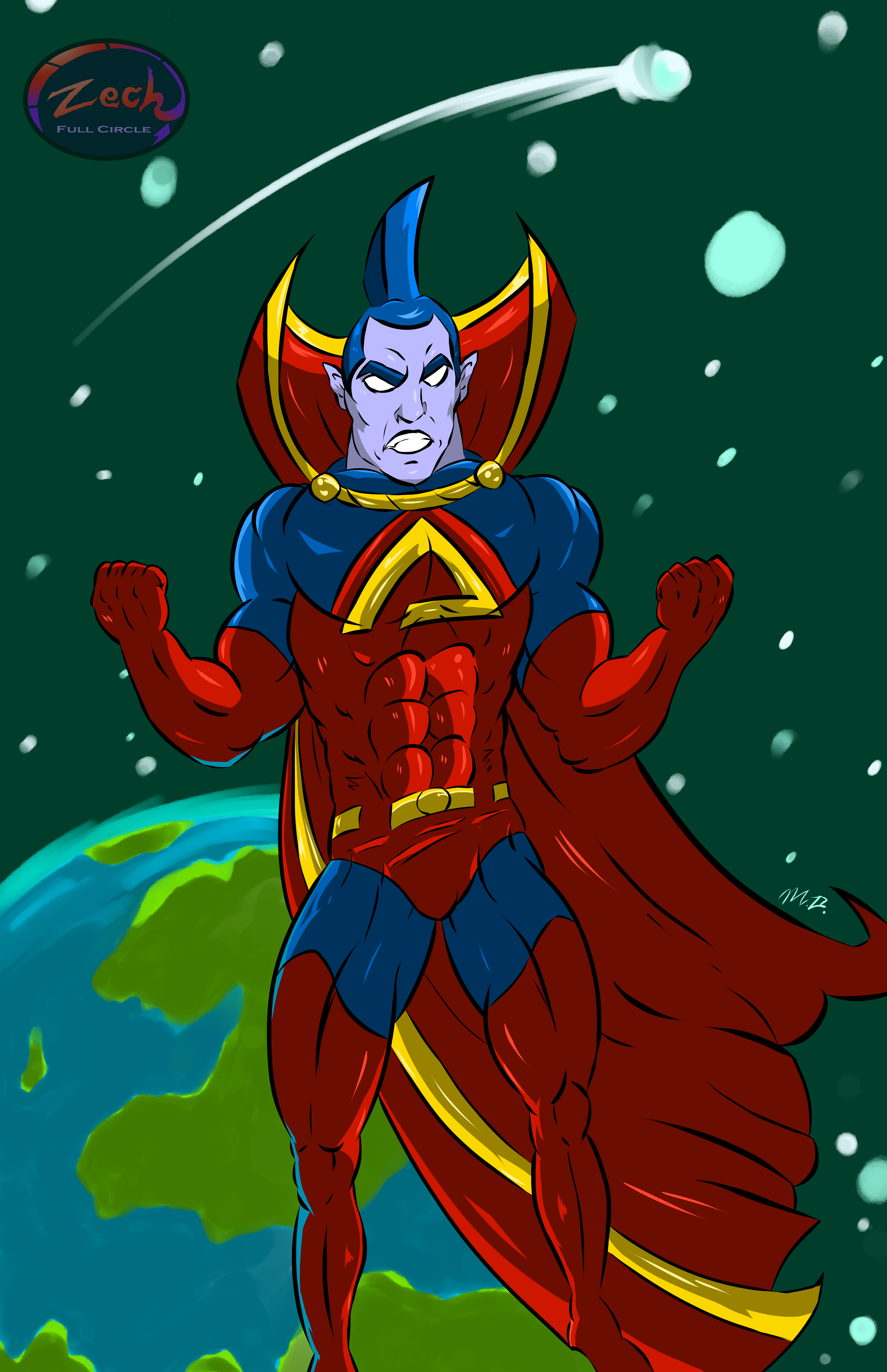 The Gladiator protects Earth