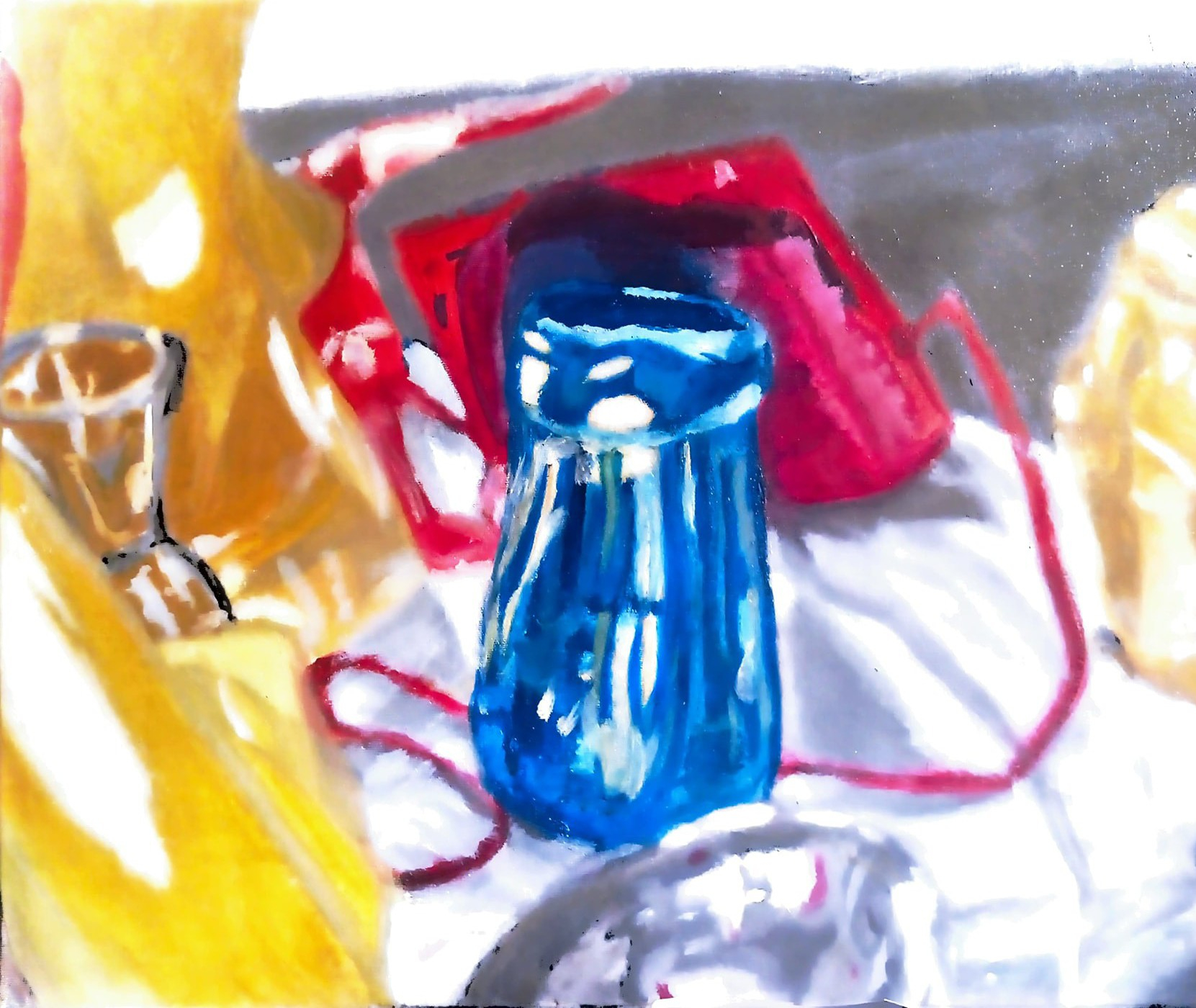 Pottery Oil Painting