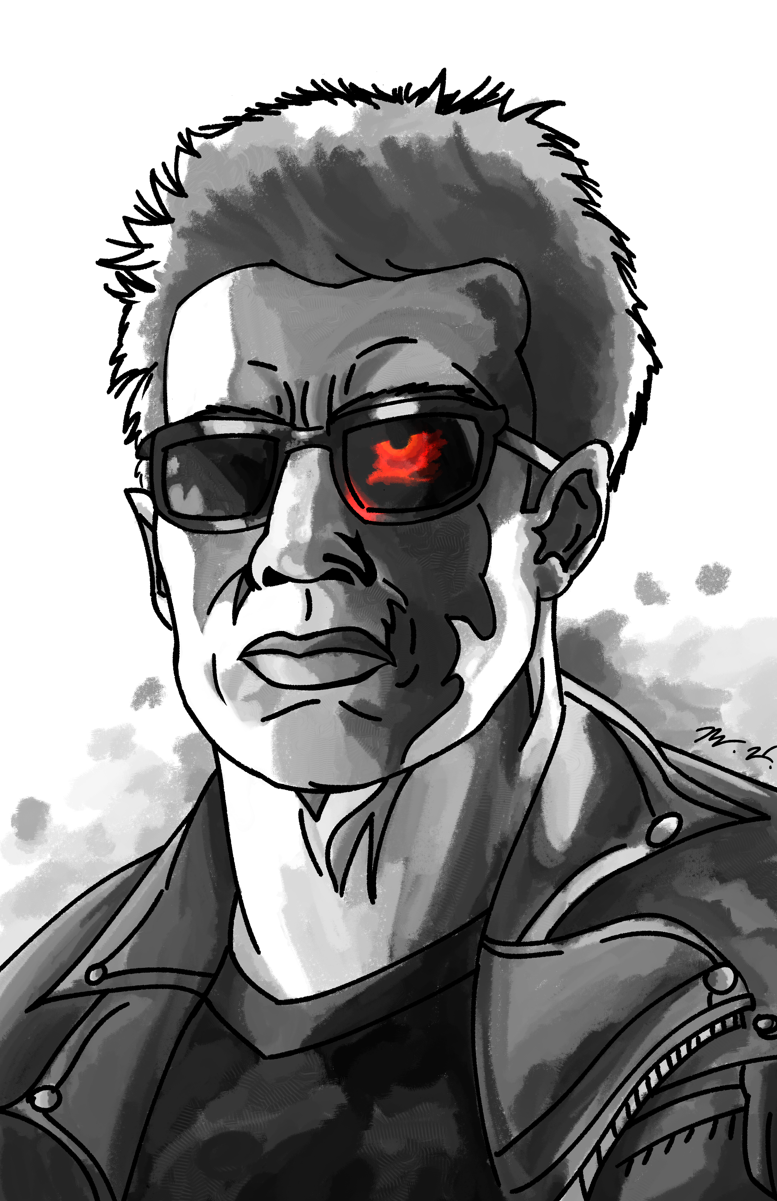 Terminator Grayscale - Light