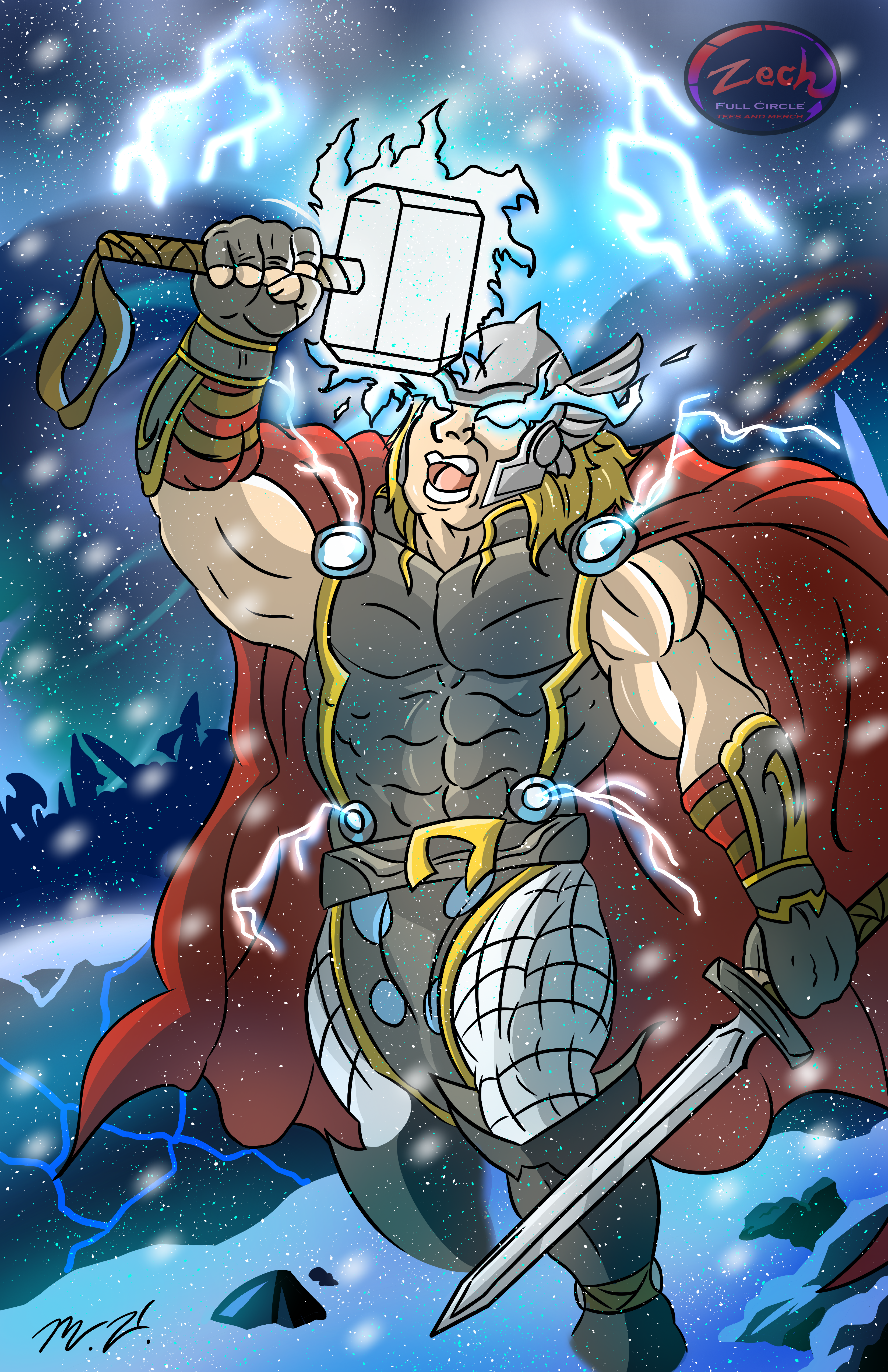 Onward, to Battle! Action Poster