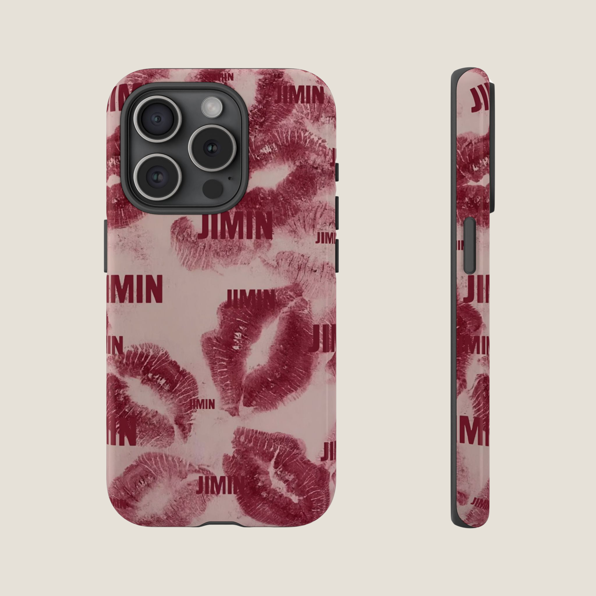 Jimin ''Kissed You'' – Jimin Fan Art Tough Phone Case Gift for BTS ARMYs
