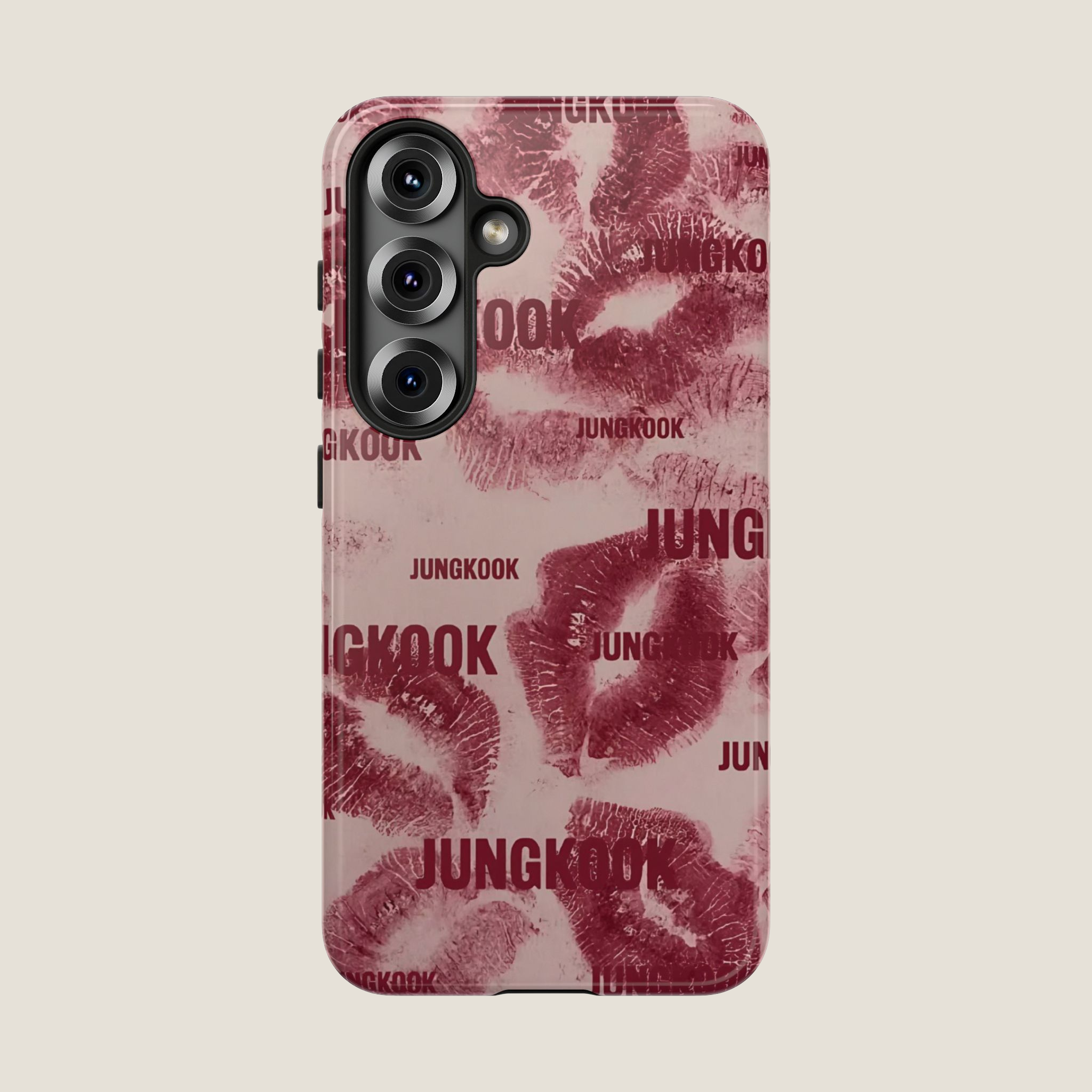 Jungkook ''Kissed You'' – Jungkook Fan Art Tough Phone Case Gift for BTS ARMYs