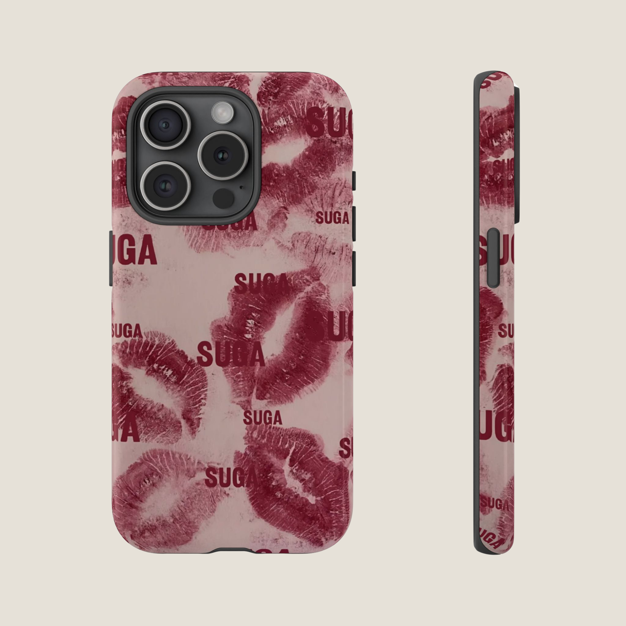 Suga ''Kissed You'' – Min Yoongi Fan Art Tough Phone Case Gift for BTS ARMYs