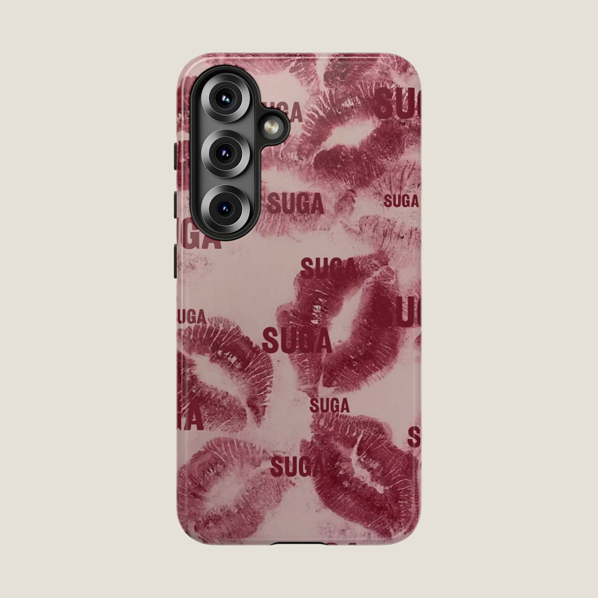 Suga ''Kissed You'' – Min Yoongi Fan Art Tough Phone Case Gift for BTS ARMYs