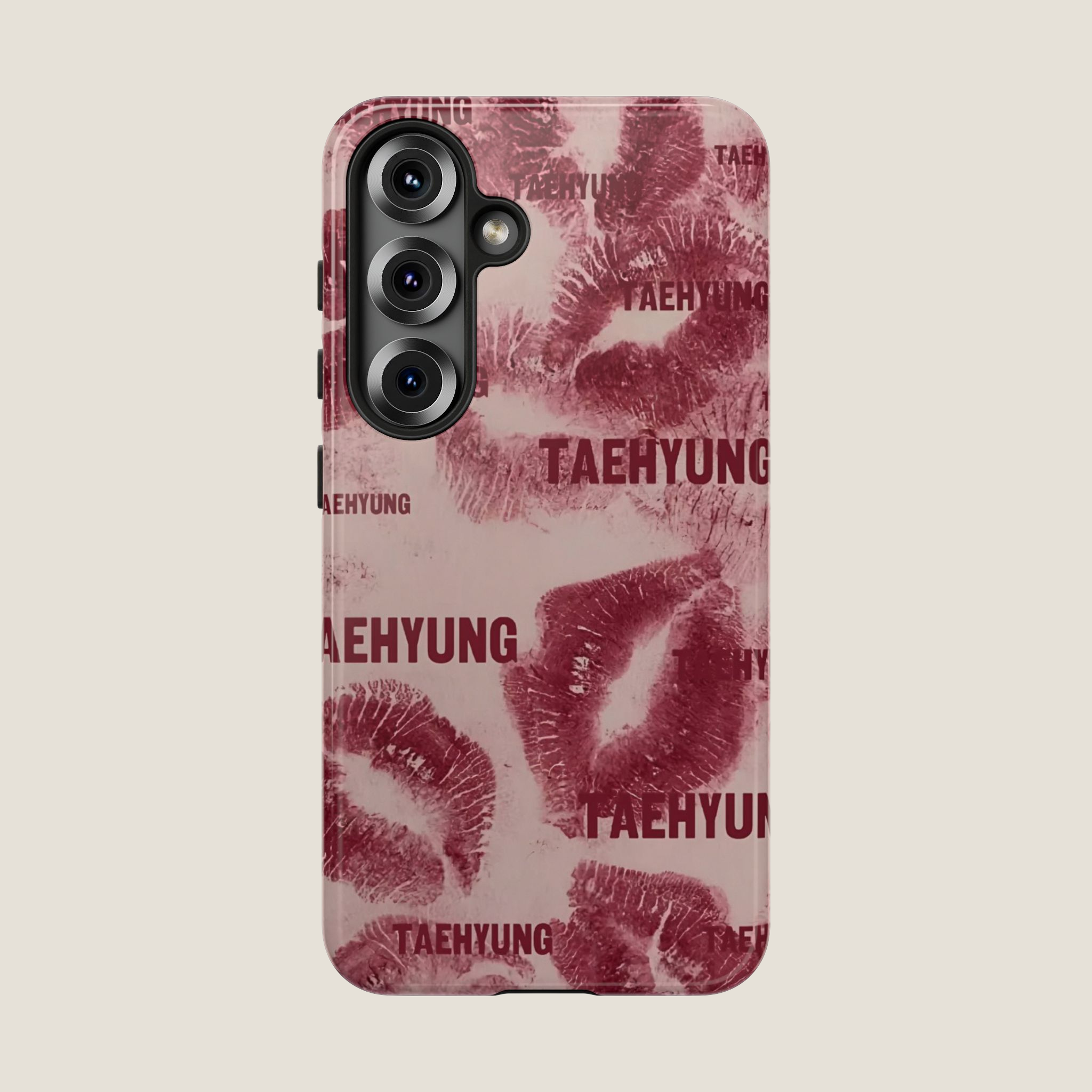 Kim  Taehyung ''Kissed You'' – Taehyung Fan Art Tough Phone Case Gift for BTS ARMYs