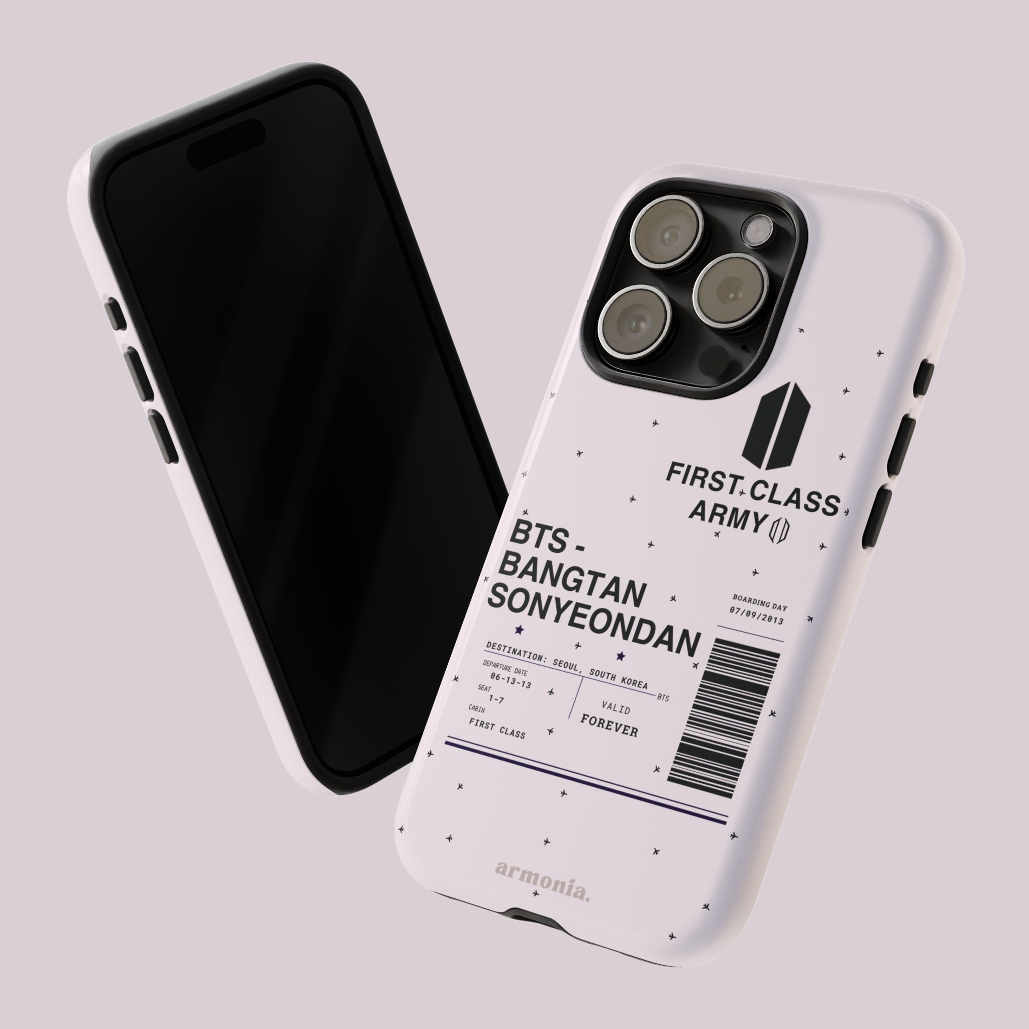 First Class ARMY | BTS Boarding Pass Tough Phone Case