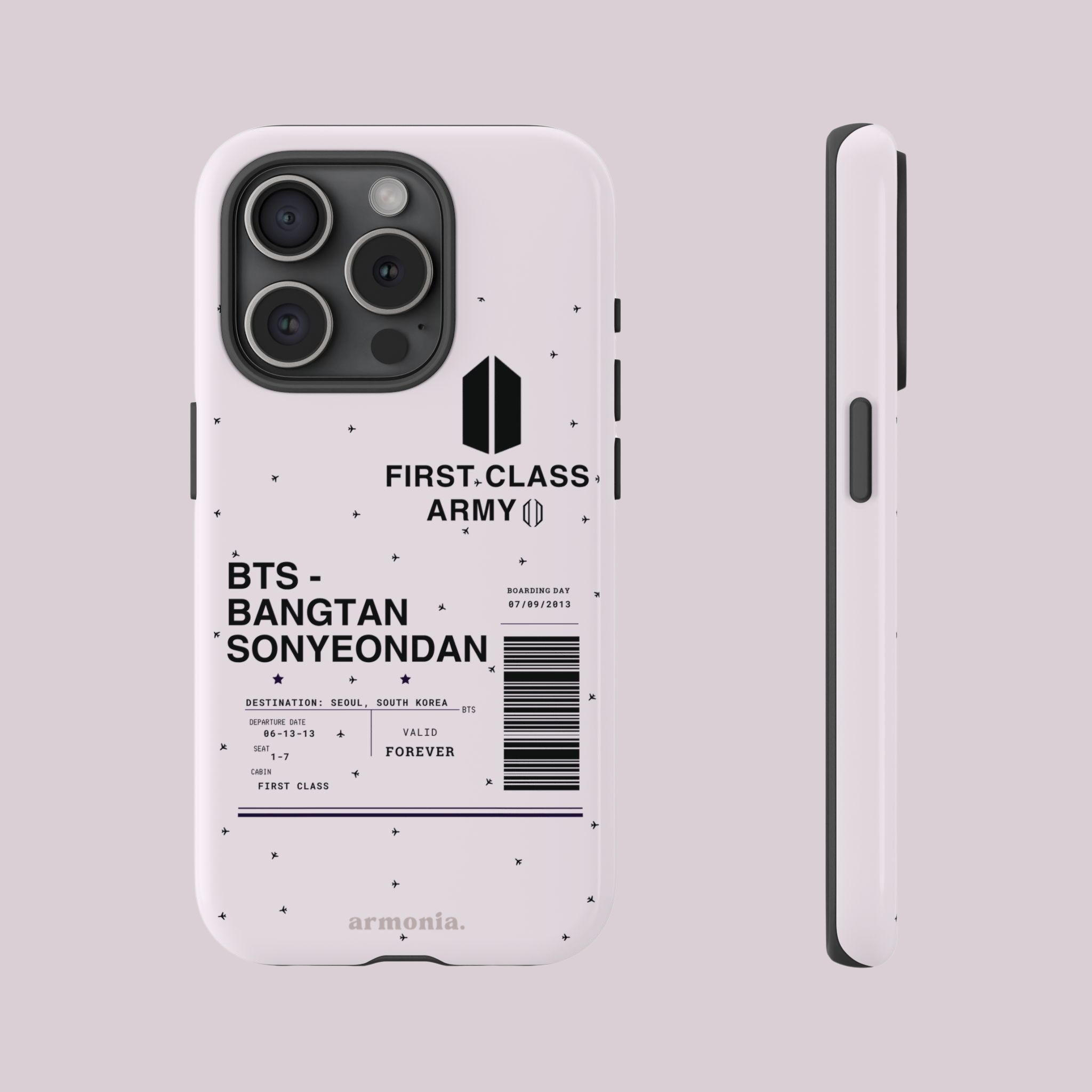 First Class ARMY | BTS Boarding Pass Tough Phone Case