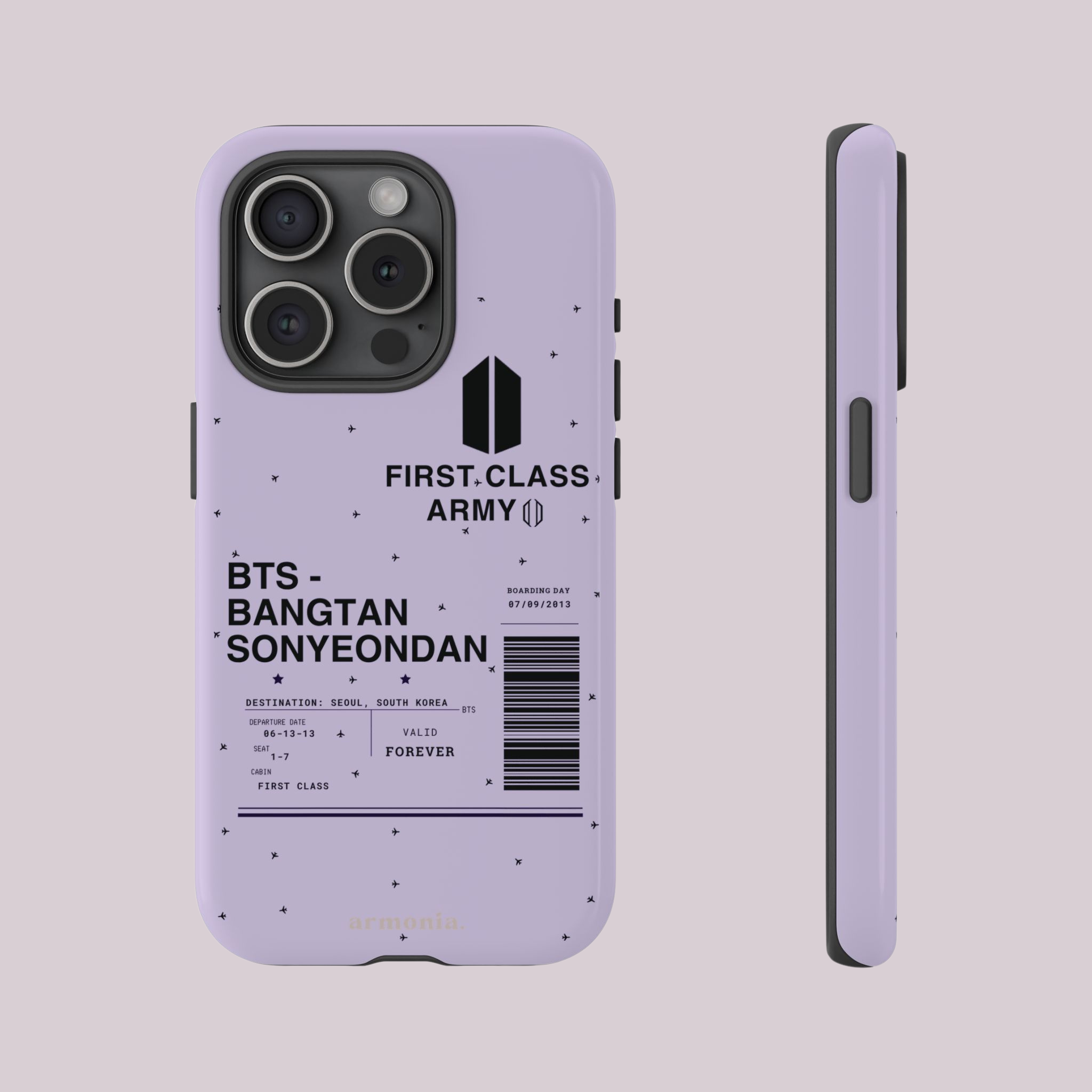First Class ARMY | BTS Boarding Pass Tough Phone Case