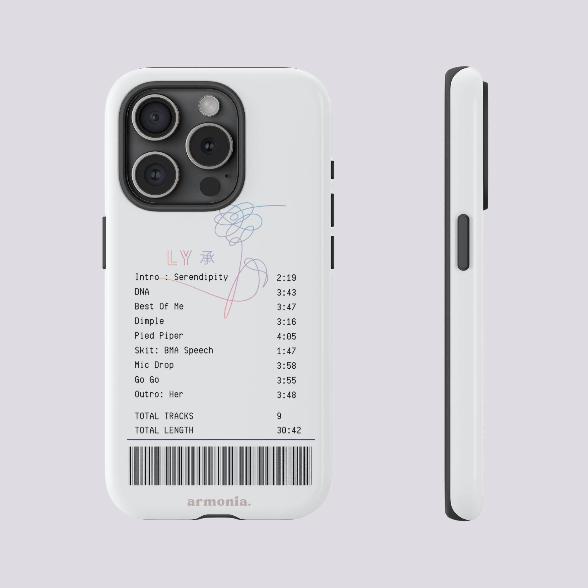 LOVE YOURSELF: Her | Tour Ticket-Inspired Tough Phone Case for BTS Army