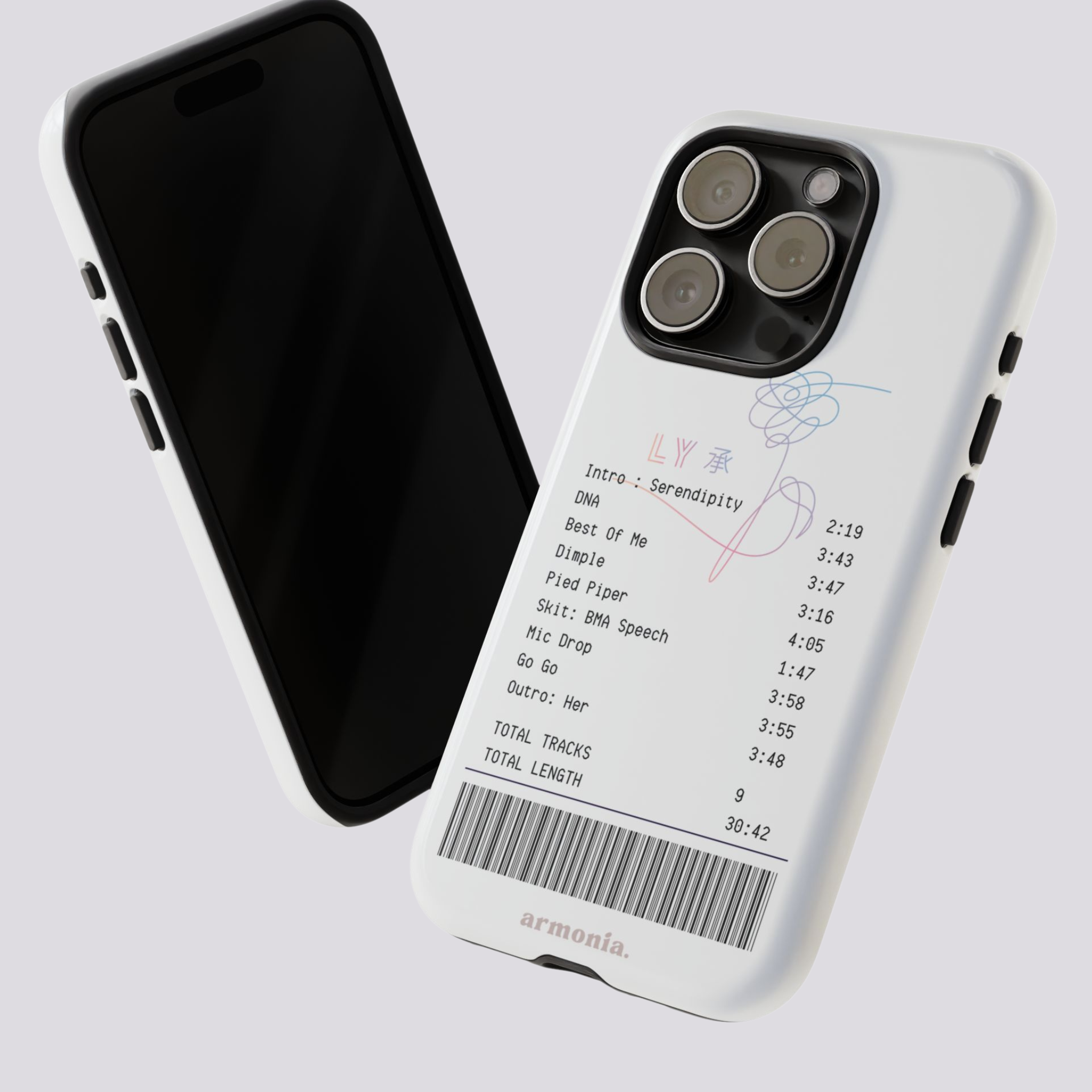 LOVE YOURSELF: Her | Tour Ticket-Inspired Tough Phone Case for BTS Army