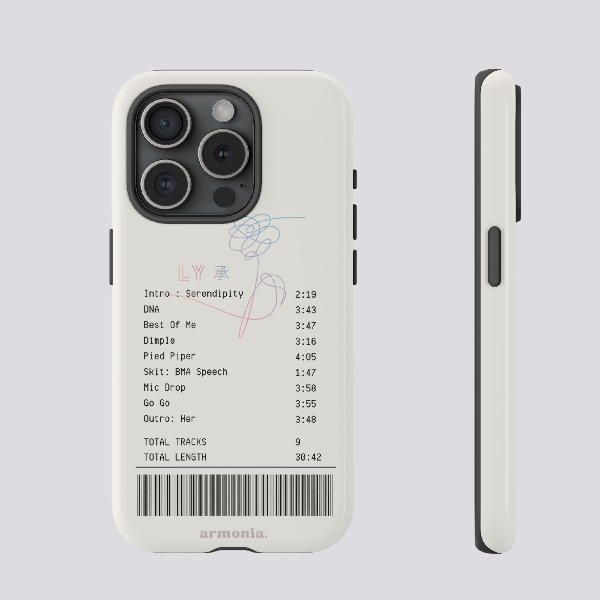 LOVE YOURSELF: Her | Tour Ticket-Inspired Tough Phone Case for BTS Army