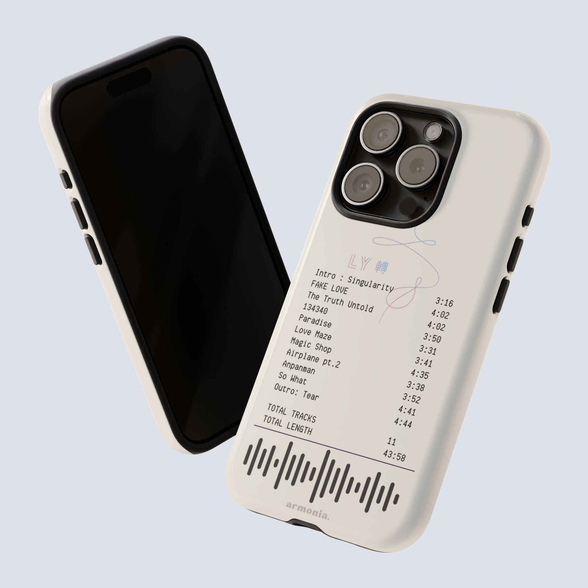 LOVE YOURSELF : Tear | Tour Ticket Tough Phone Case for BTS ARMYs